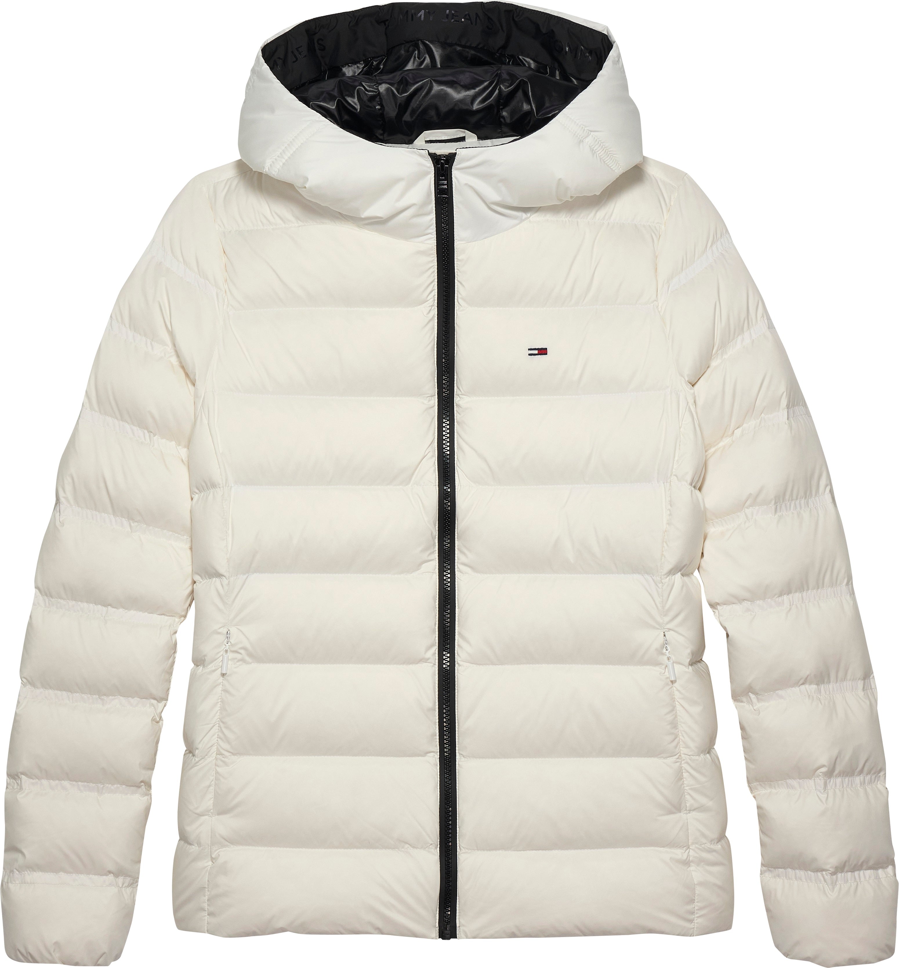 TOMMY JEANS Water-Repellent Hooded Down Jacket - Regular Fit