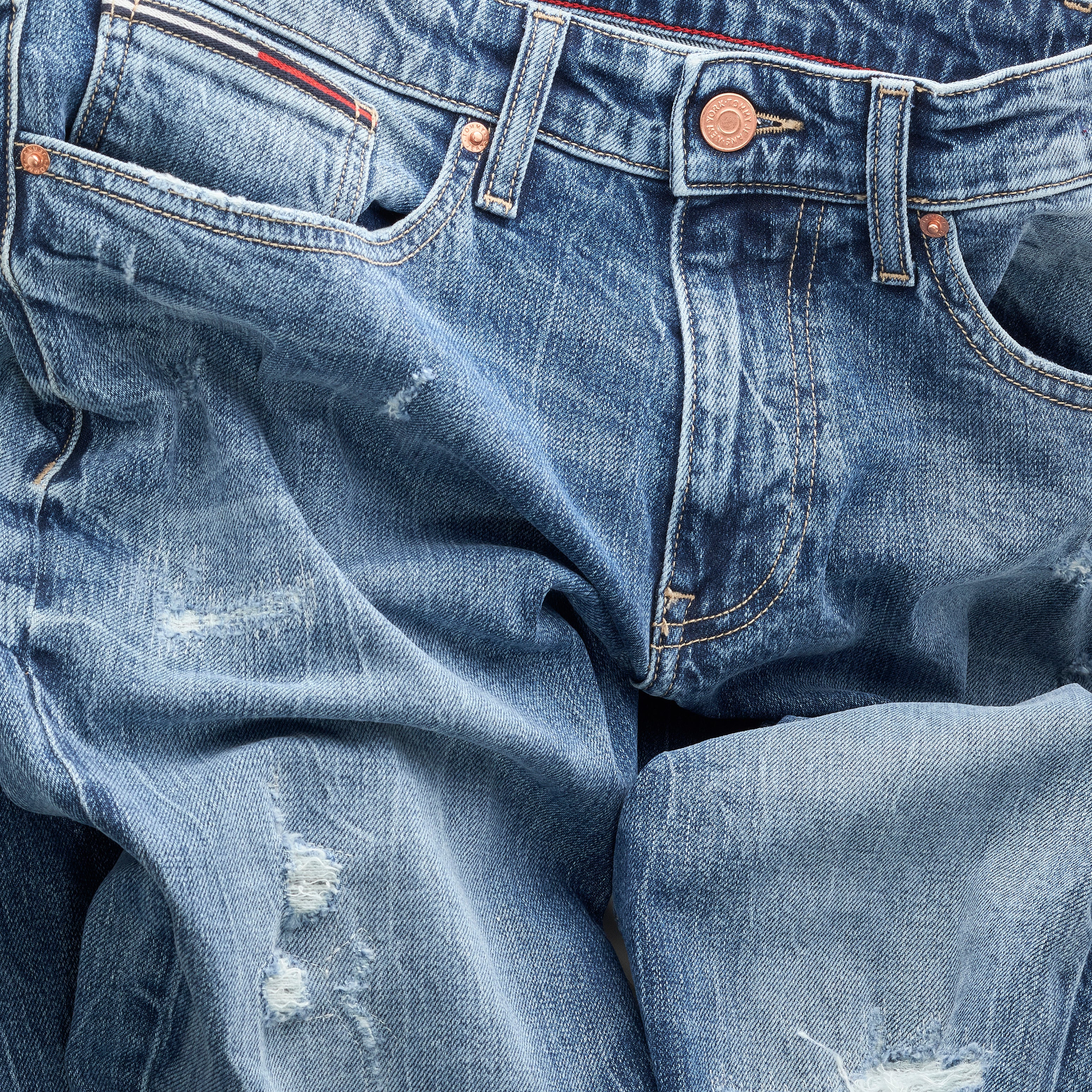 TOMMY JEANS Classic Blue Jeans for Men