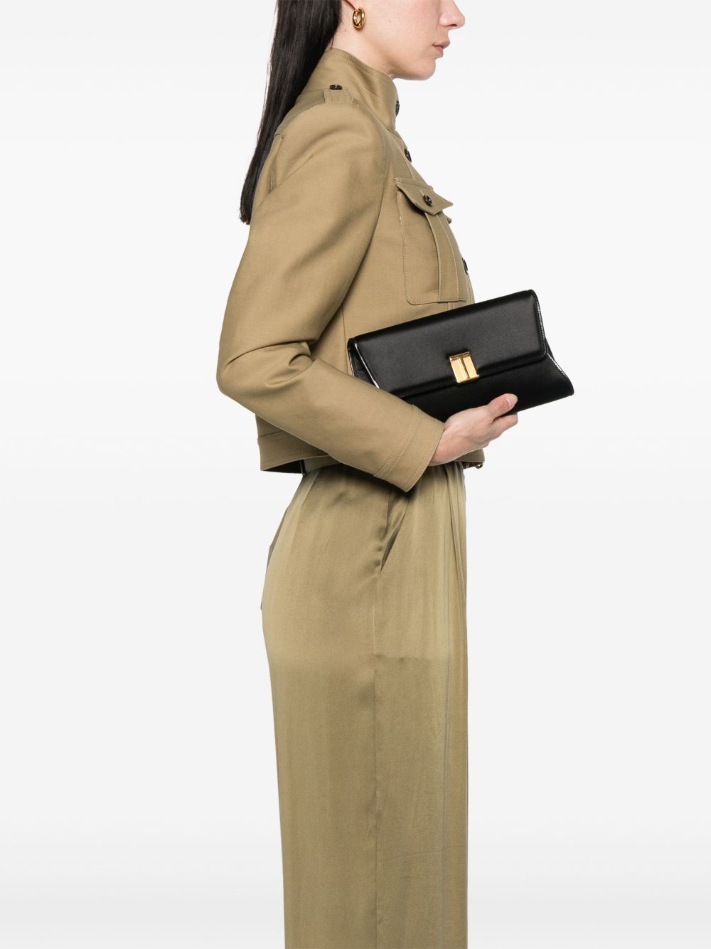 TOM FORD Elegant Mini Handbag with Gold Chain Strap