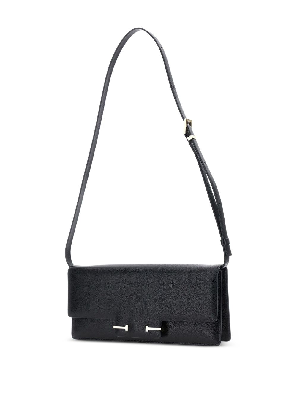 TOM FORD Mini Black Leather Crossbody Handbag