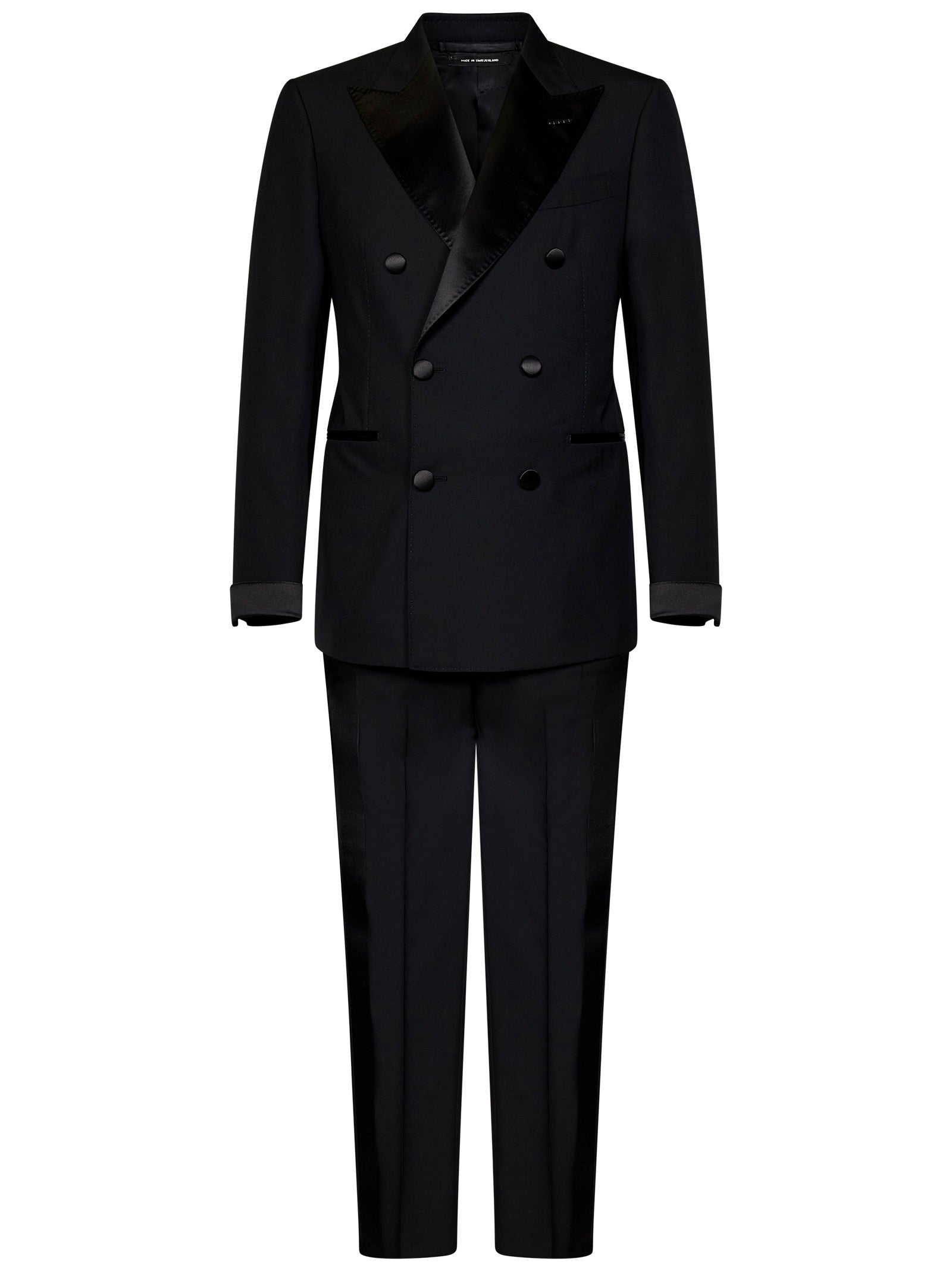 TOM FORD Double-Breasted Tuxedo Blazer for 48 IT