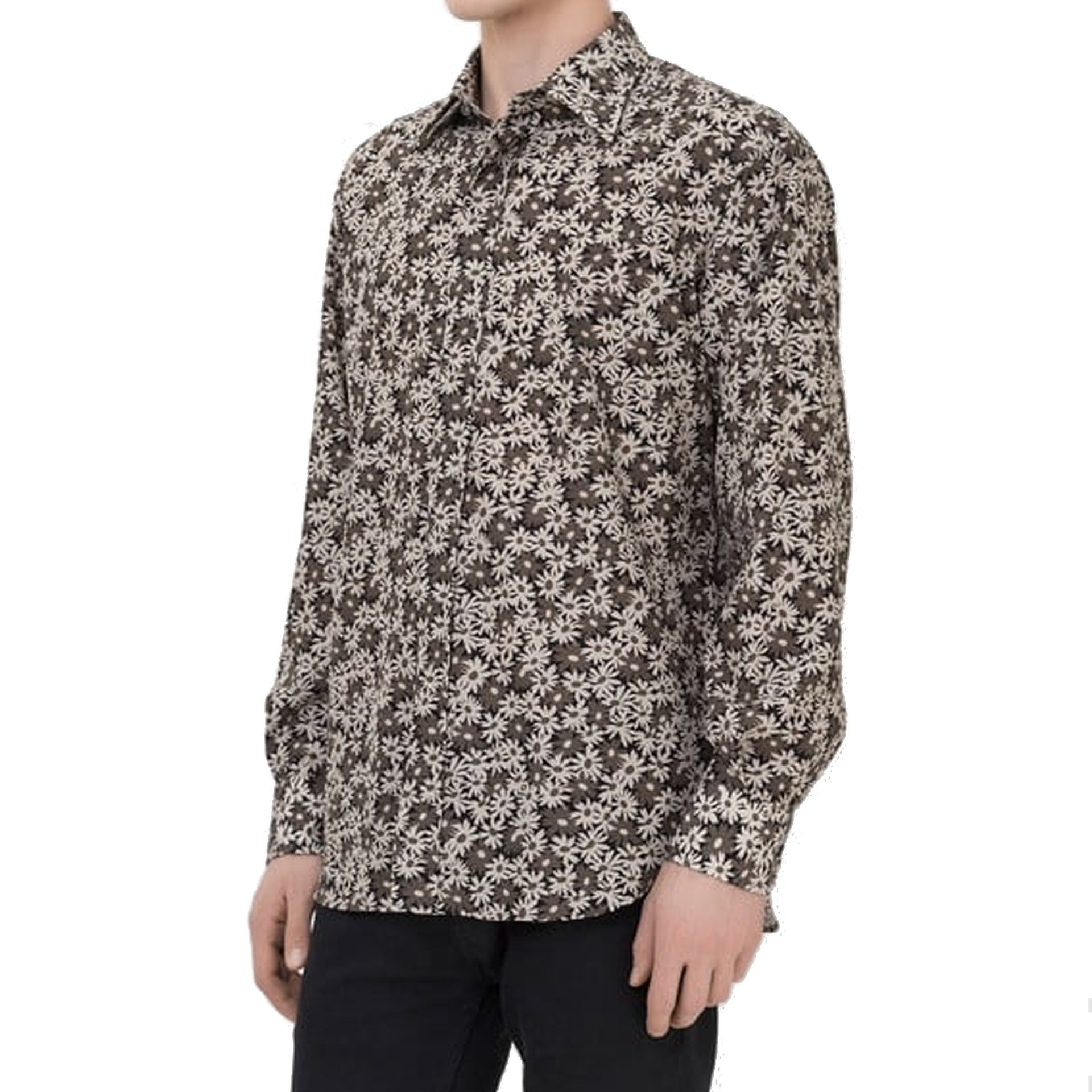 TOM FORD Floral Long Sleeve Shirt for Men