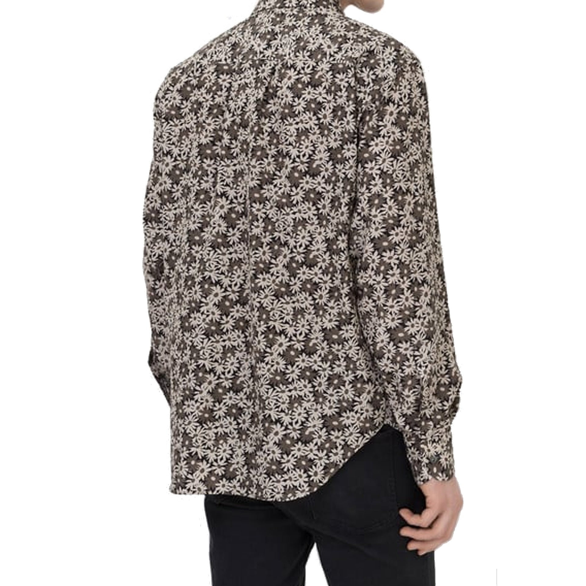 TOM FORD Floral Long Sleeve Shirt for Men