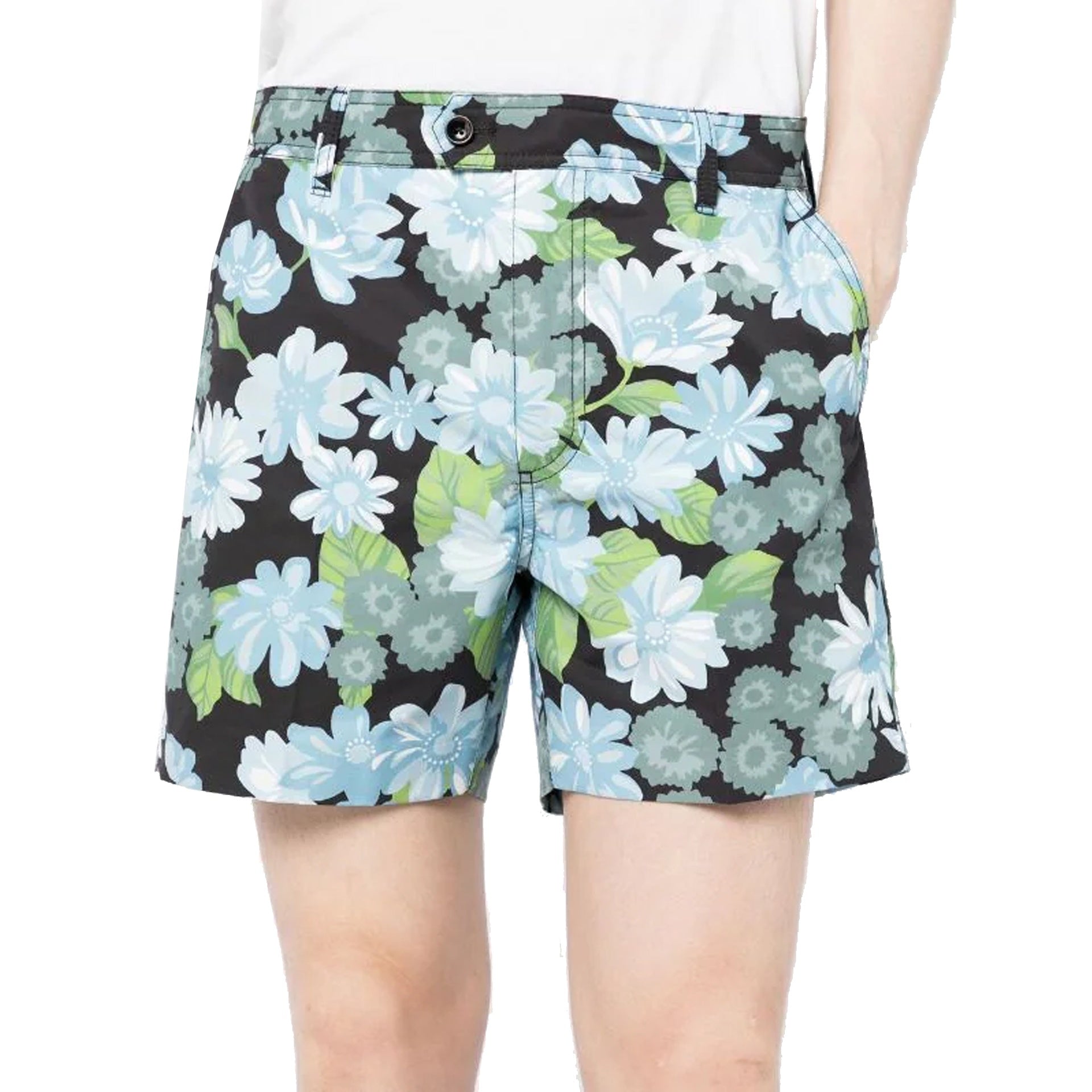 TOM FORD Flower Print Mini Shorts for Men
