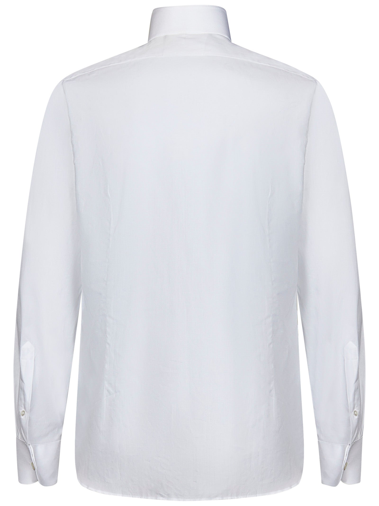 TOM FORD Pleated Plastron Tuxedo Shirt - Neck Size 41cm