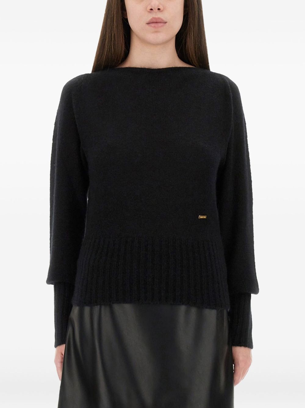 TOM FORD Luxurious Cashmere and Silk Boat Neck Sweatshirt - Women's