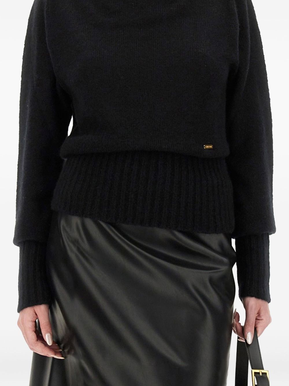 TOM FORD Luxurious Cashmere and Silk Boat Neck Sweatshirt - Women's