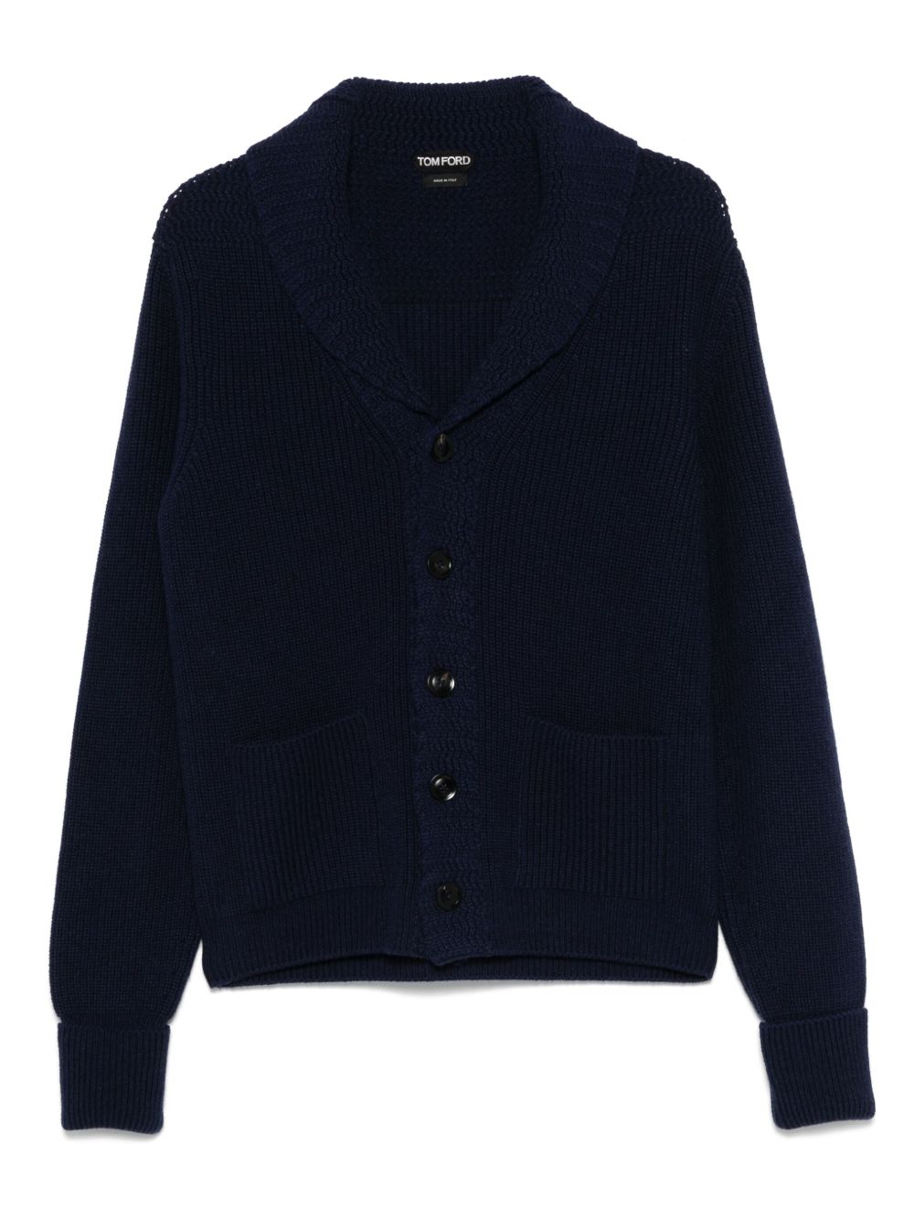 TOM FORD Cashmere Cardigan with Stylish Lapel Collar for Men