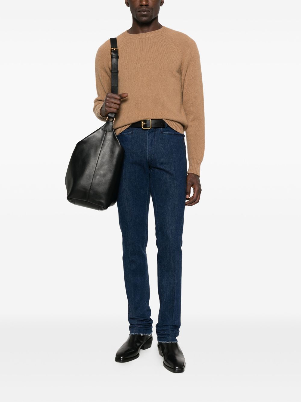 TOM FORD Classic Crew Neck Cashmere Sweater for Men