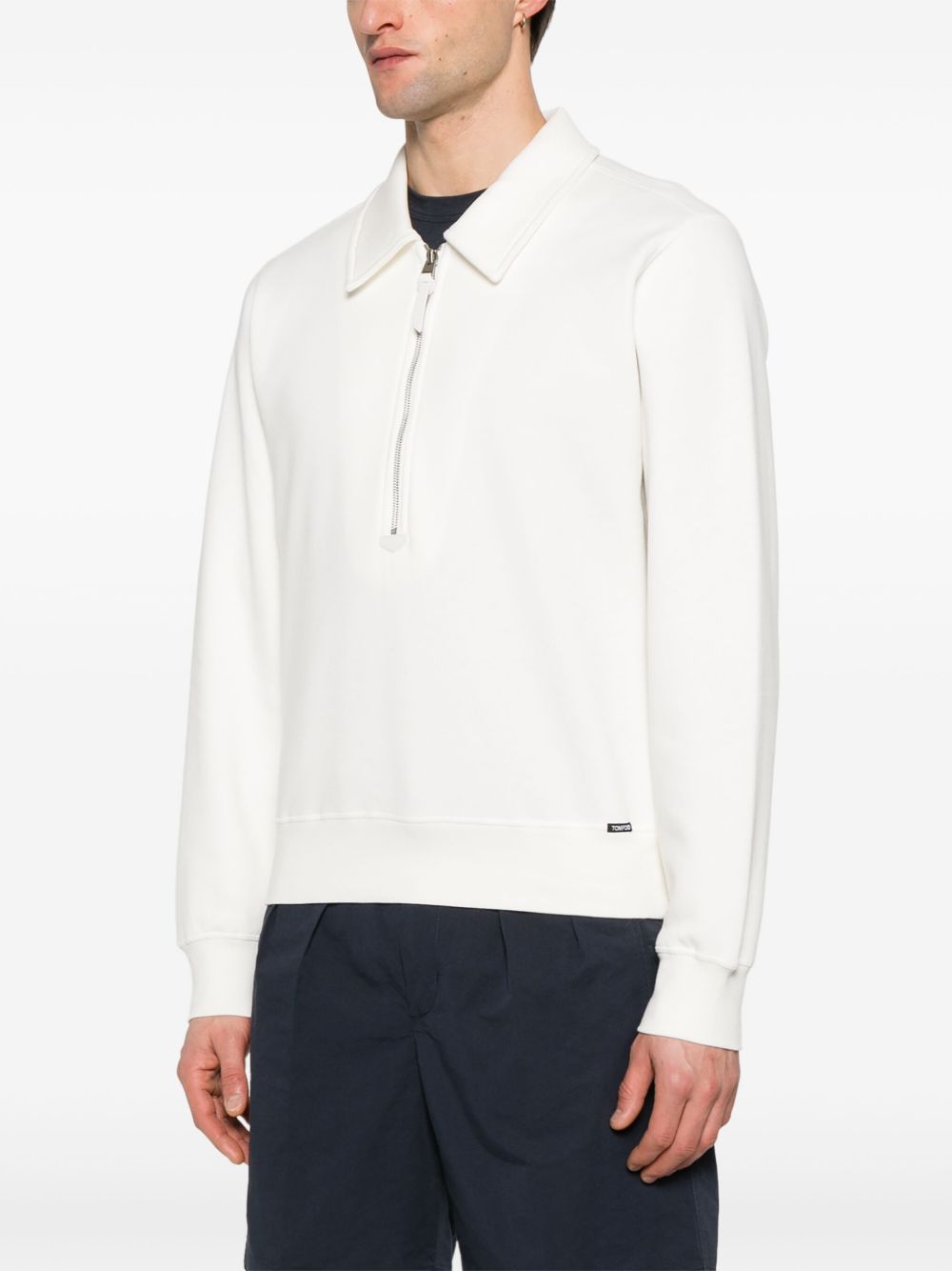 TOM FORD Tailored Zip Rugby Shirt - Size 48 IT