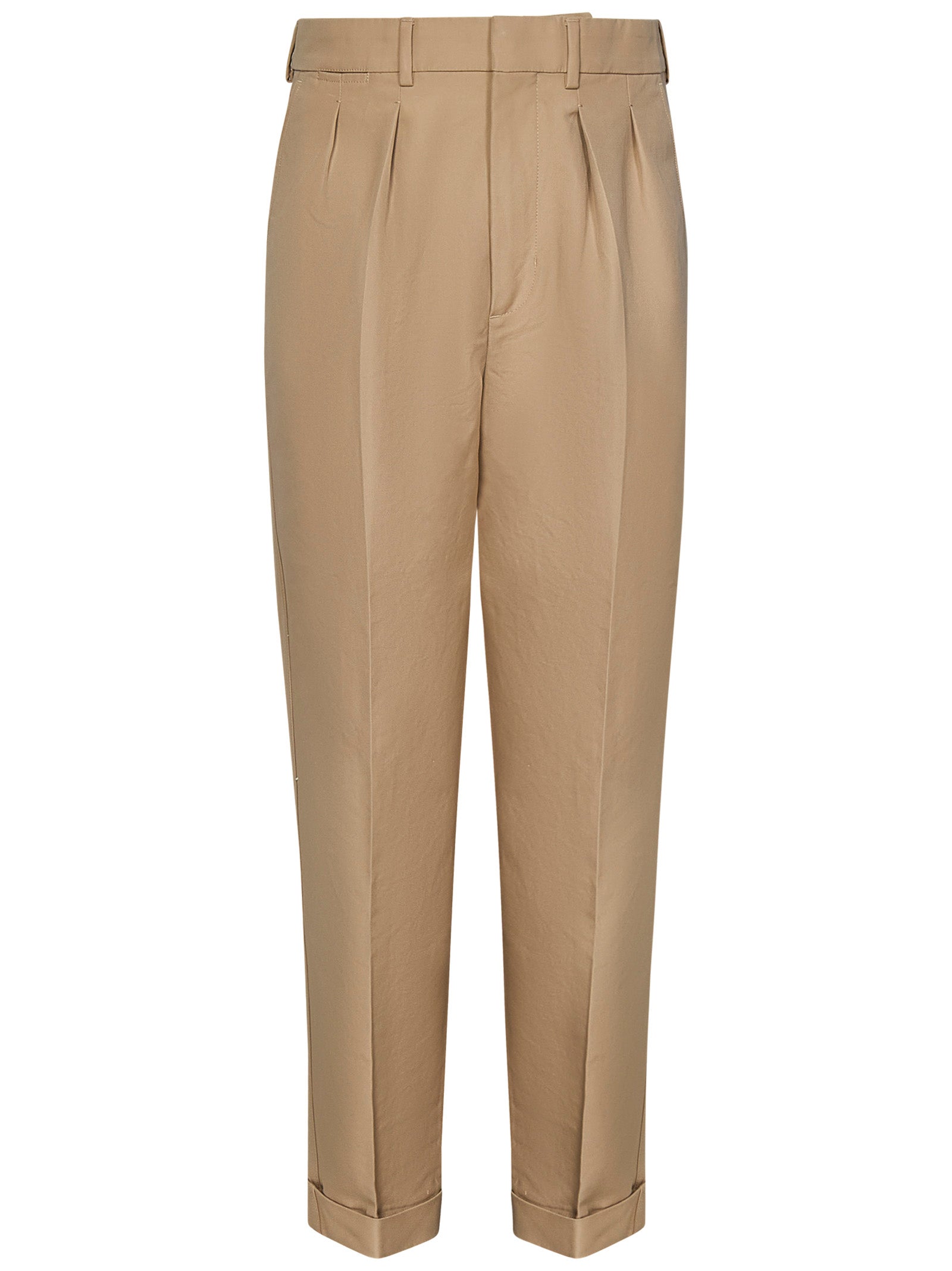 TOM FORD Tapered Trousers with Double Pleats for Men - Spring Summer 25