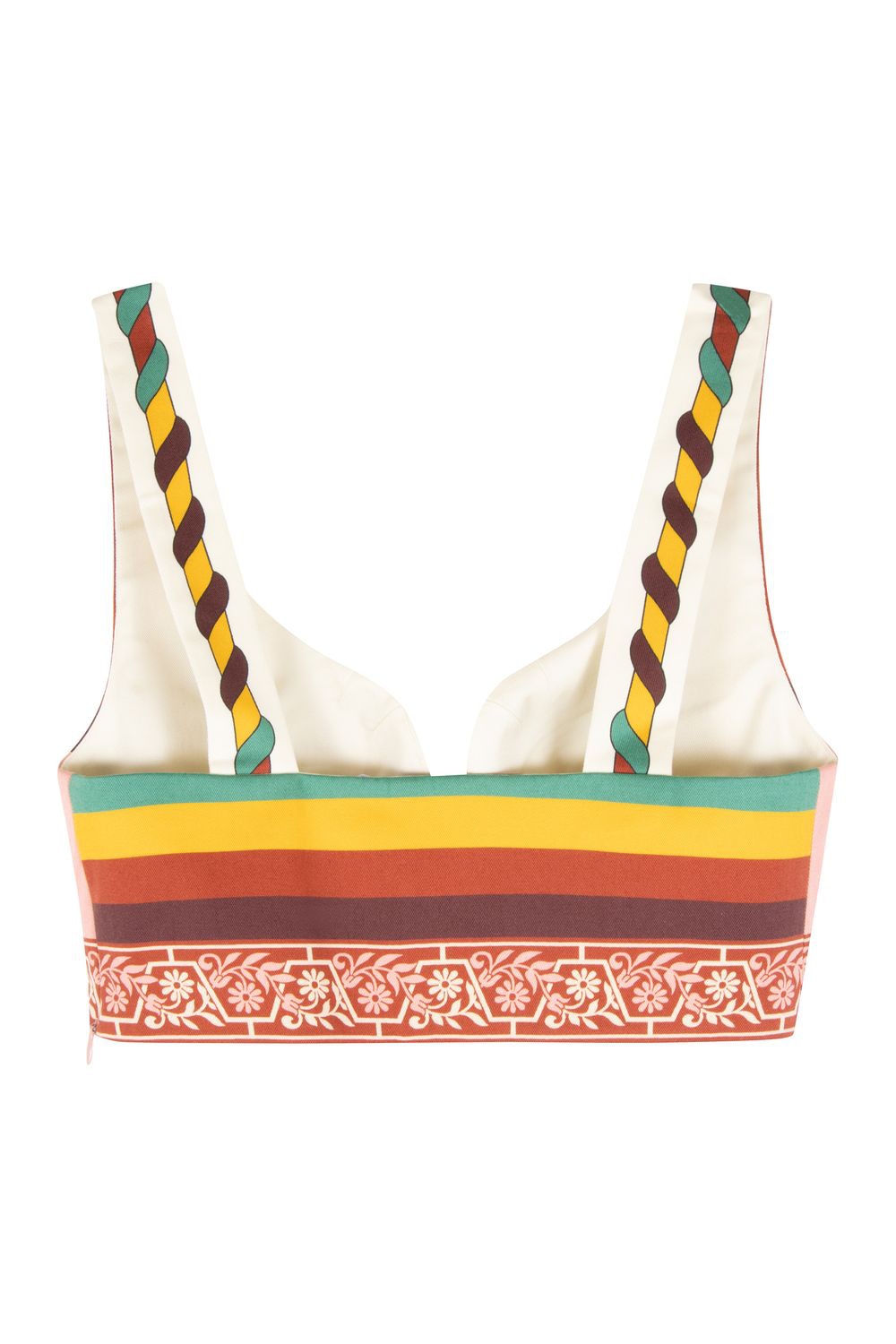 LA DOUBLE J Cropped Knit Top for Women