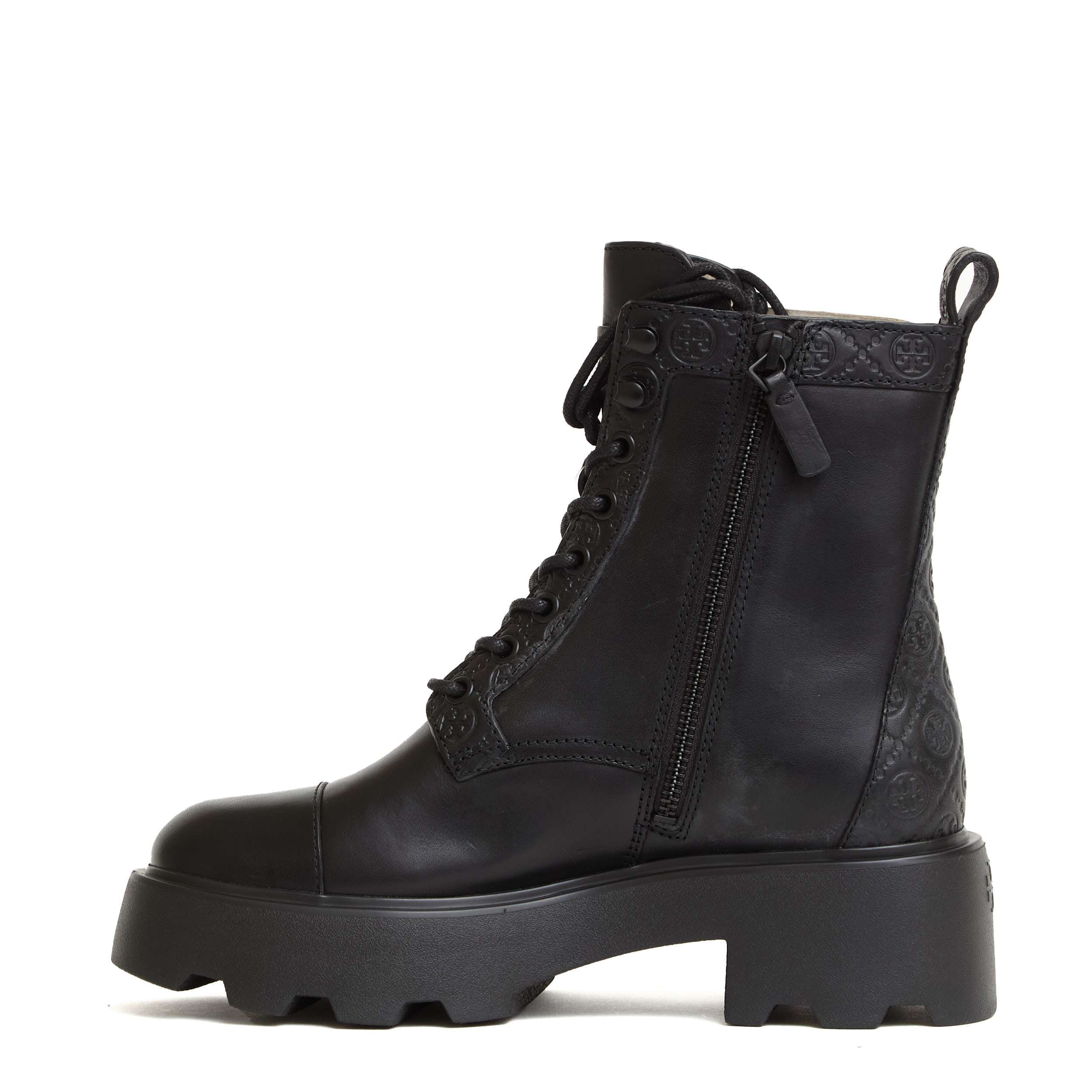 TORY BURCH Stylish Ankle Boots with 65mm Heel and 19cm Shaft Height