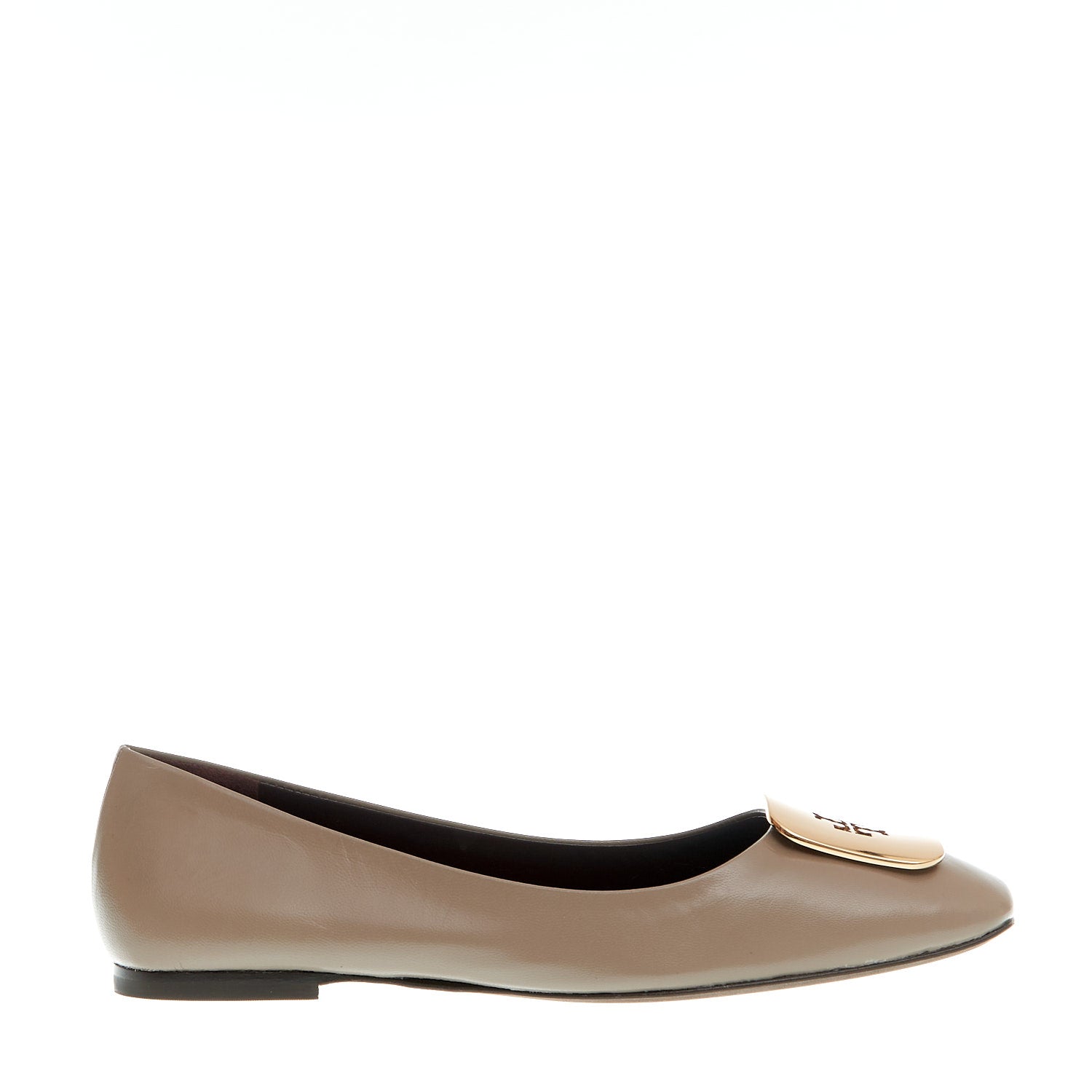 TORY BURCH Elegant Leather Ballerina Shoes