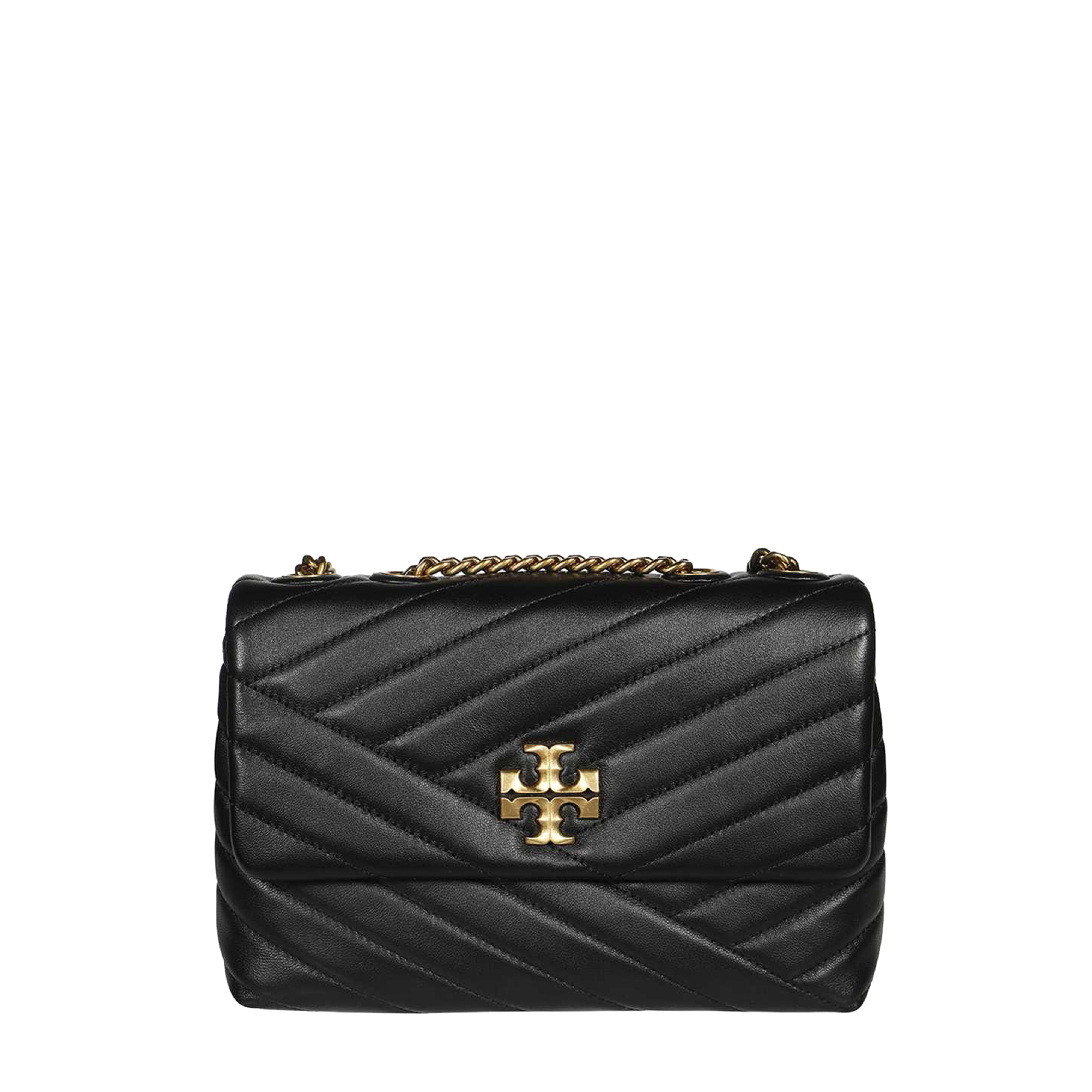 TORY BURCH Elegant Chevron Quilted Shoulder Handbag