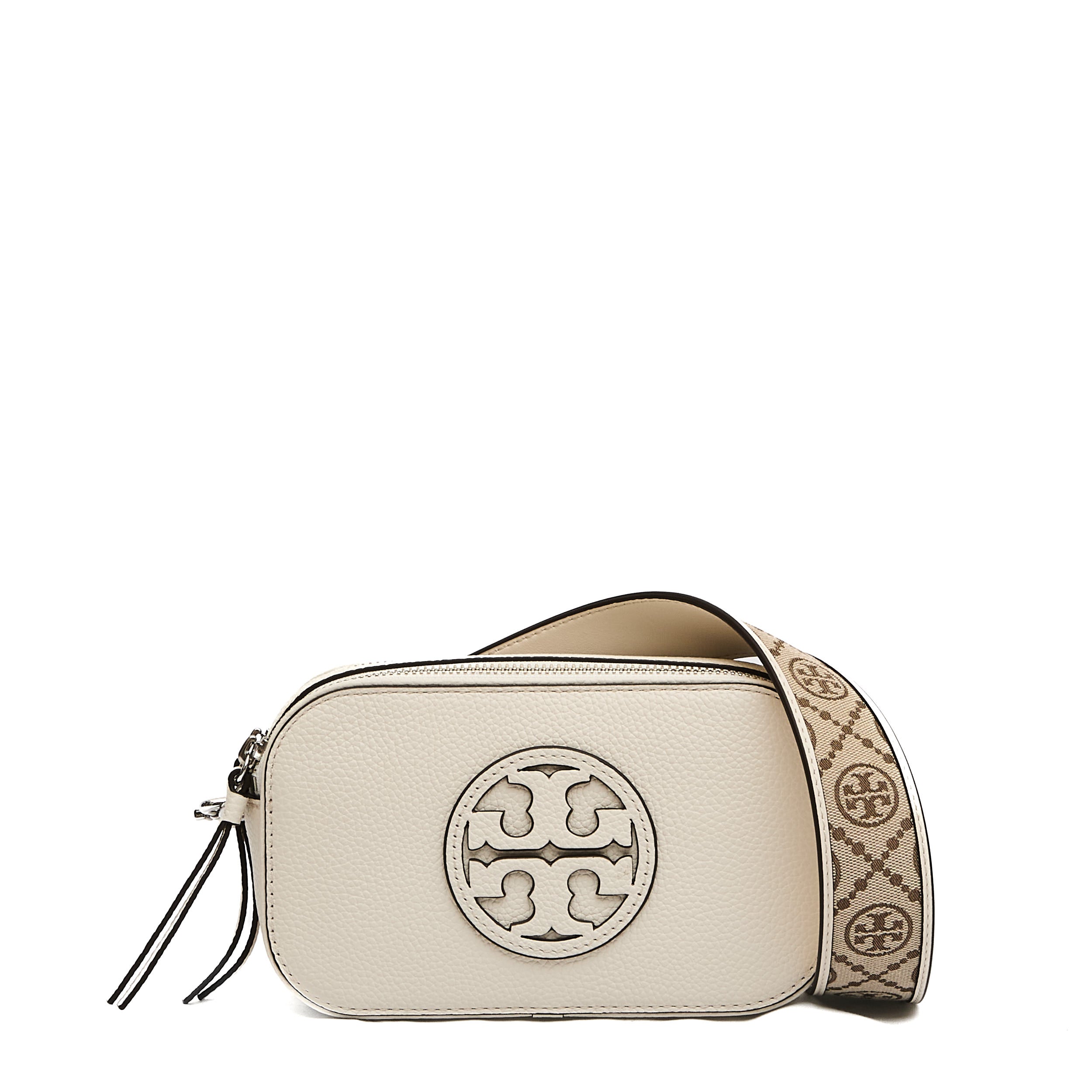 TORY BURCH Mini Crossbody Bag with Double Zipper
