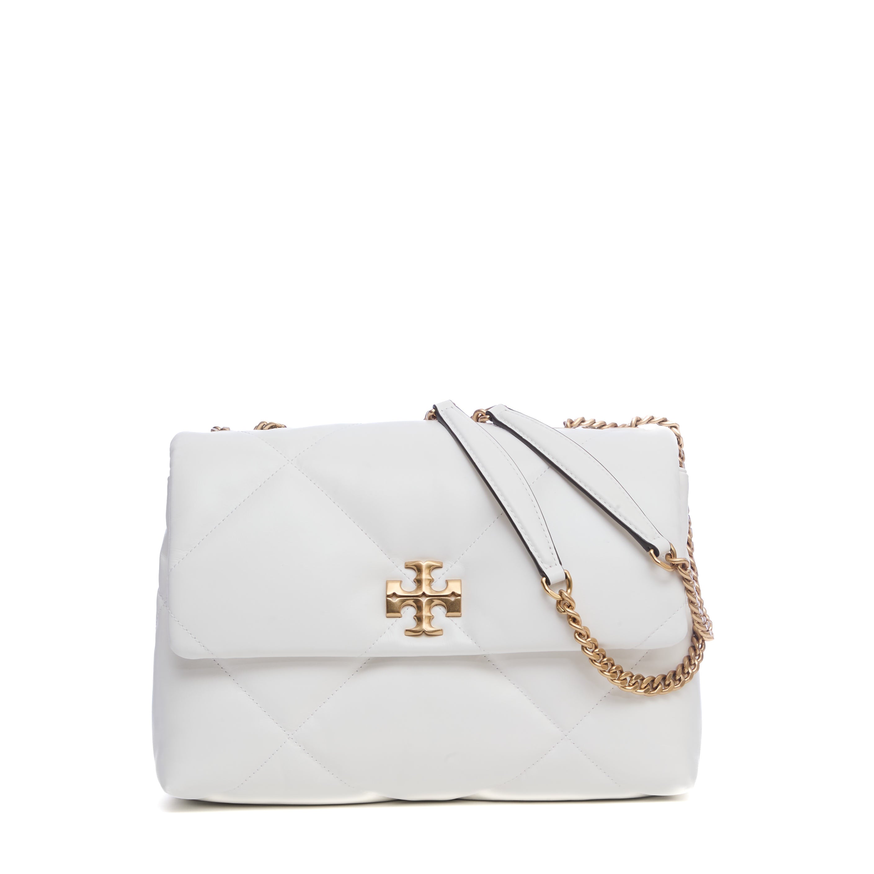 TORY BURCH Convertible Mini Shoulder Handbag with Diamond Quilting
