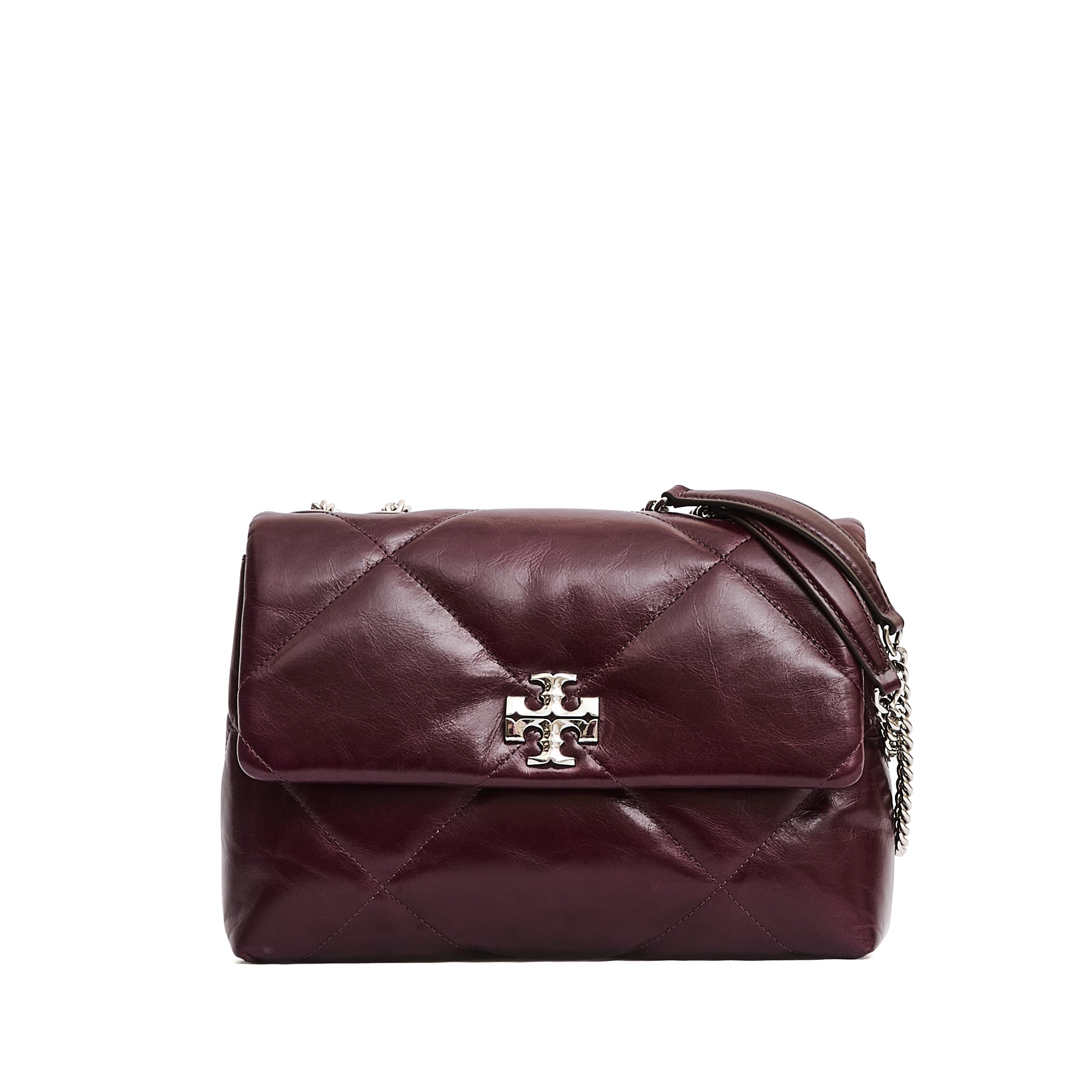 TORY BURCH Quilted Shoulder Handbag - 19 cm x 27.5 cm x 8 cm