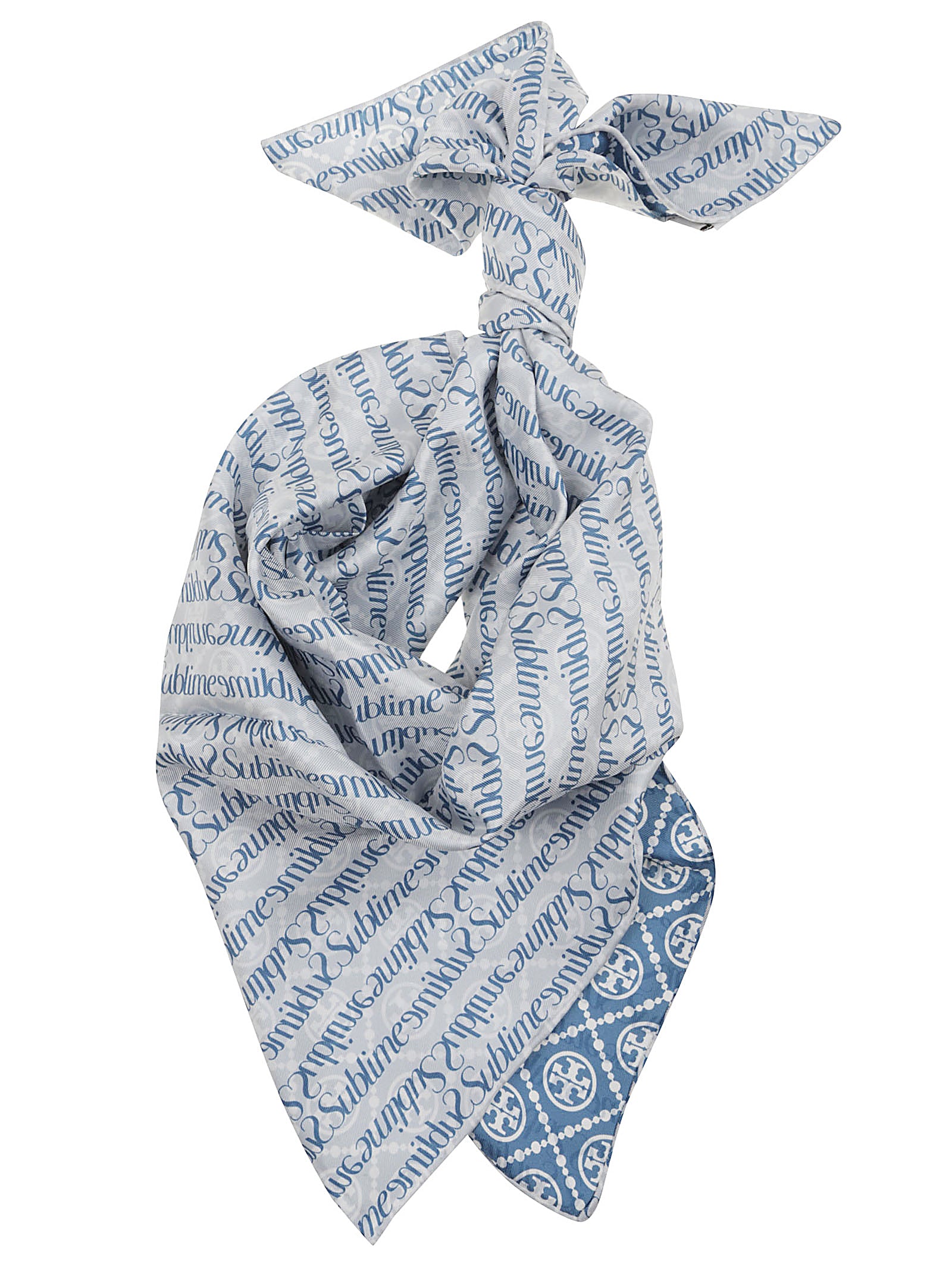 TORY BURCH Silk Twill Scarf