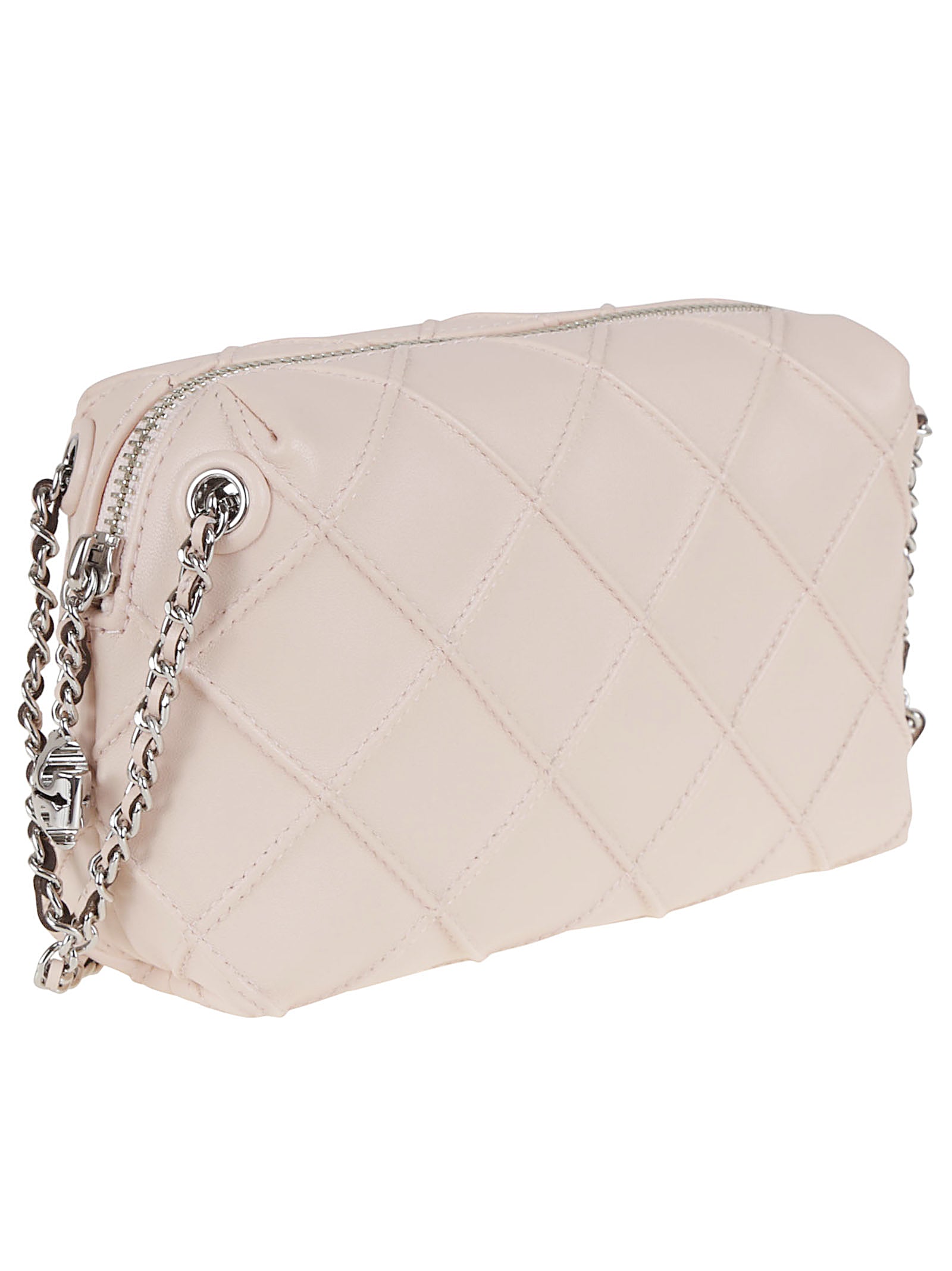 TORY BURCH Quilted Mini Handbag with Removable Strap