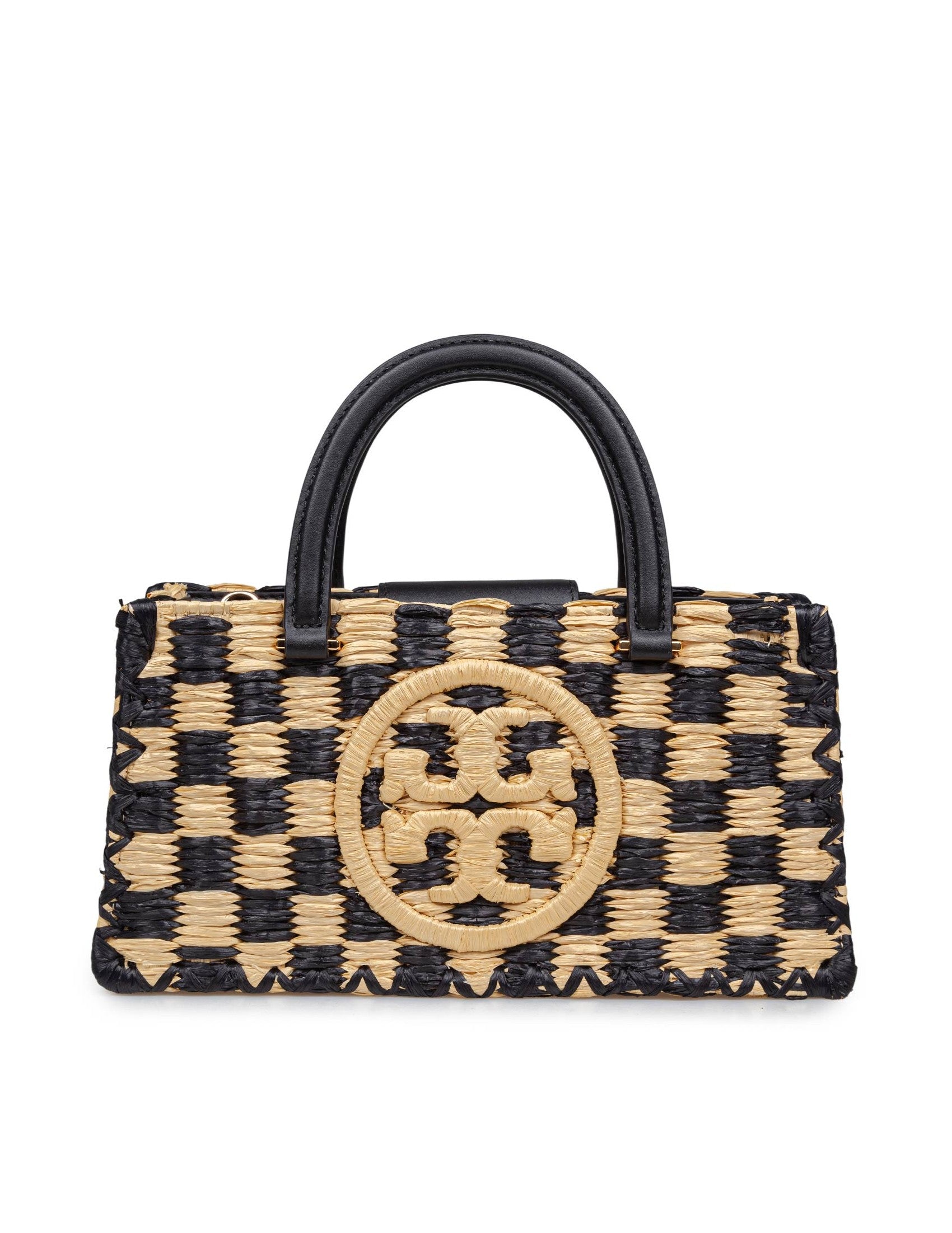 TORY BURCH Ella East-West Crocheted Handbag - 26.7cm Width