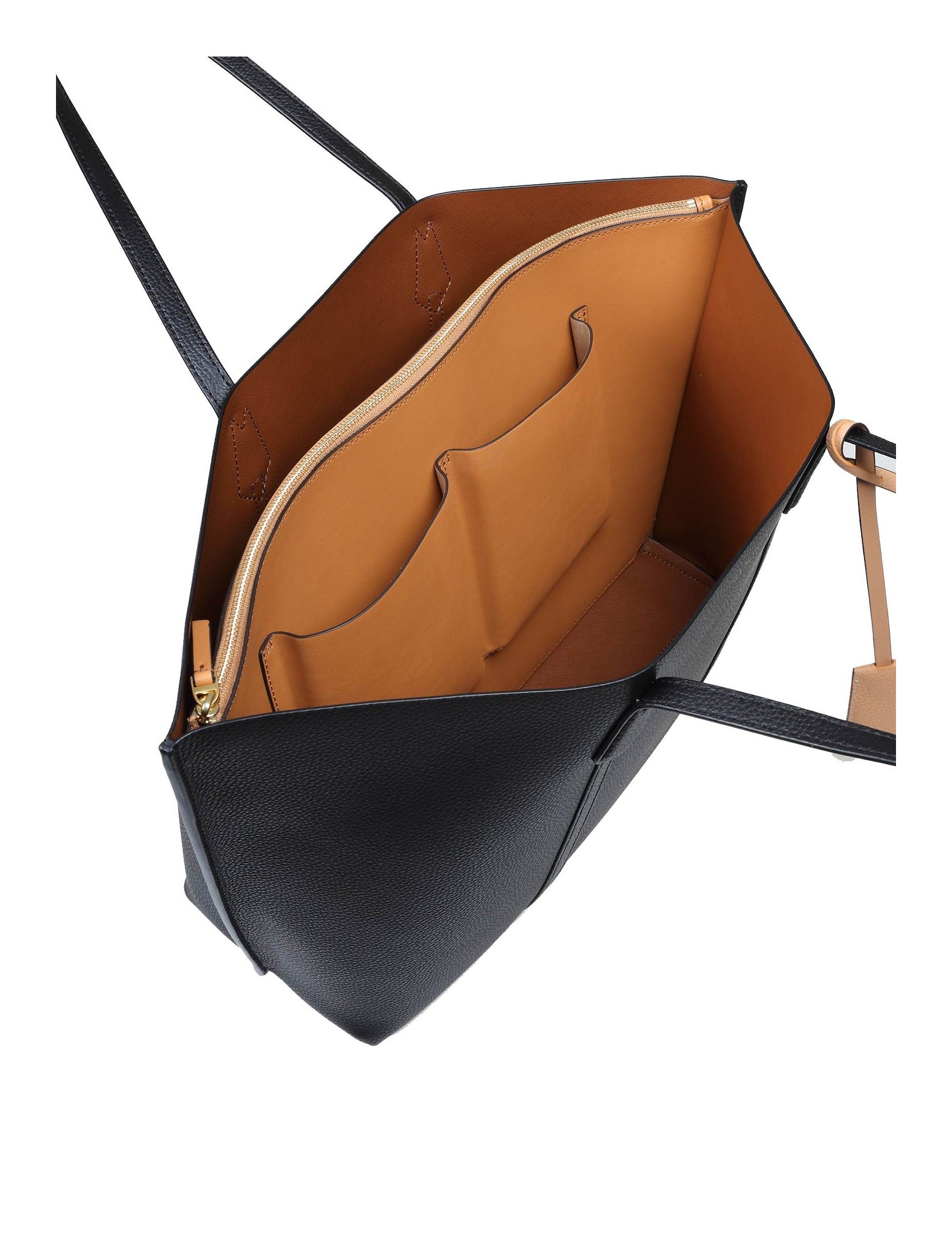 TORY BURCH Stylish Textured Leather Perry Shopping Handbag (36 cm x 29 cm x 13.4 cm)