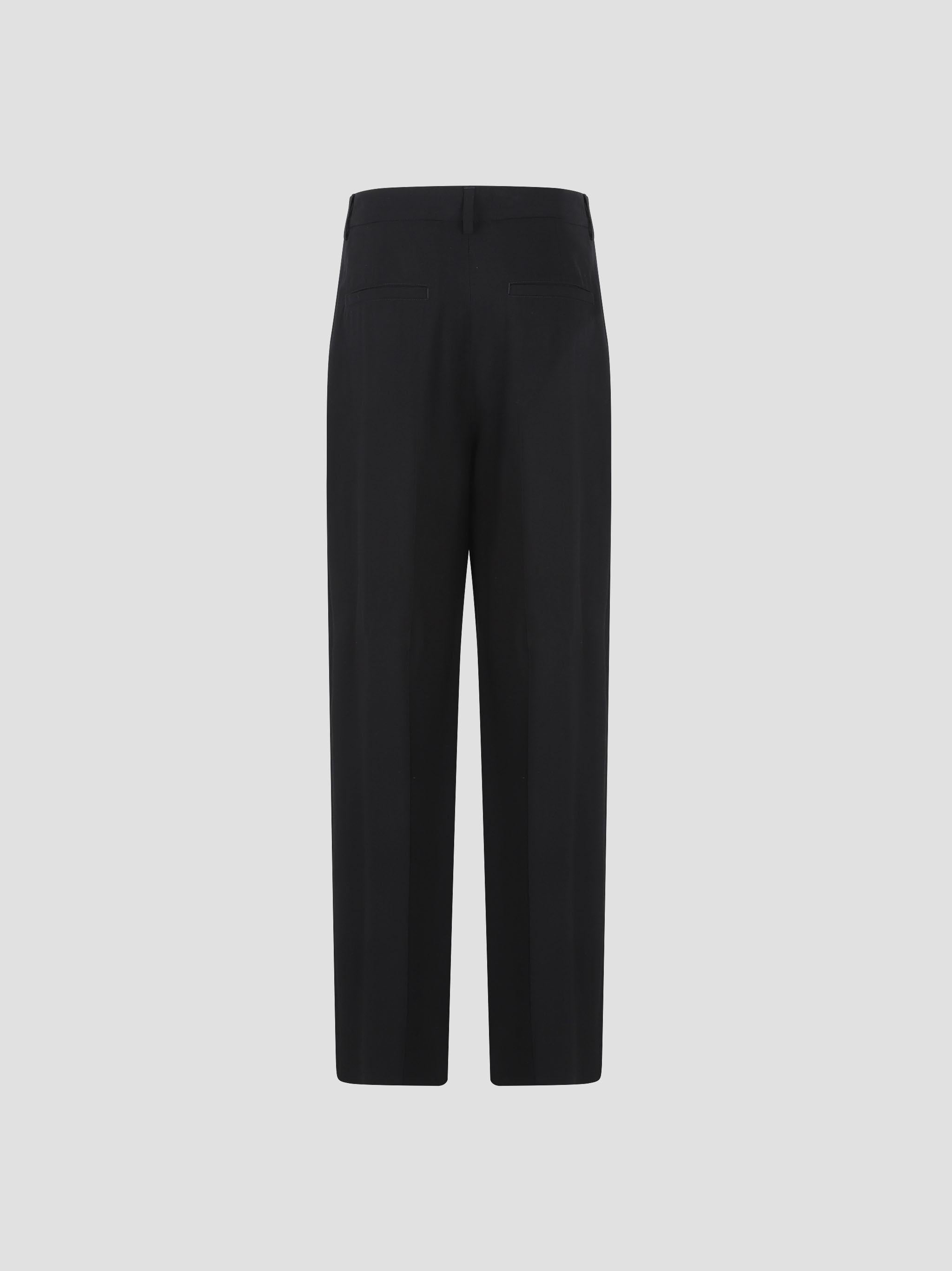 TOTEME Double-Pleat Straight Trousers