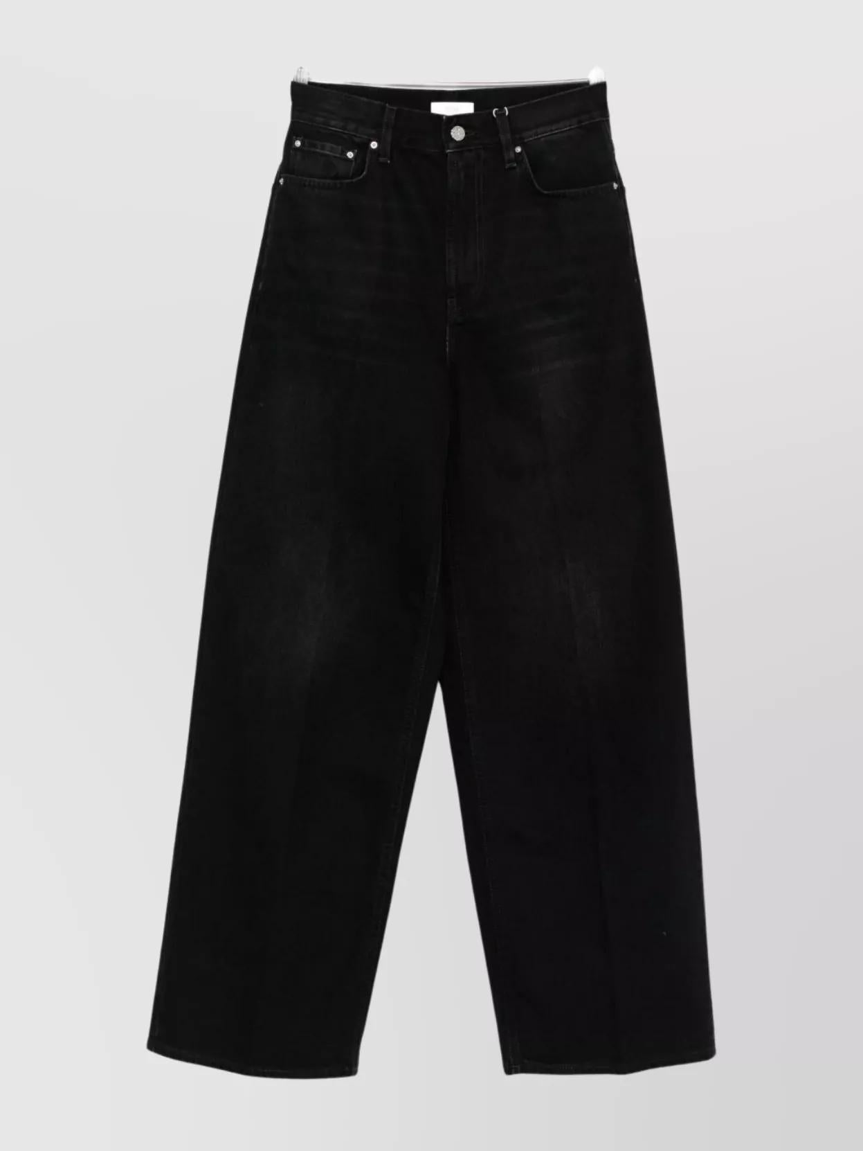 TOTEME Wide Leg Denim Jeans