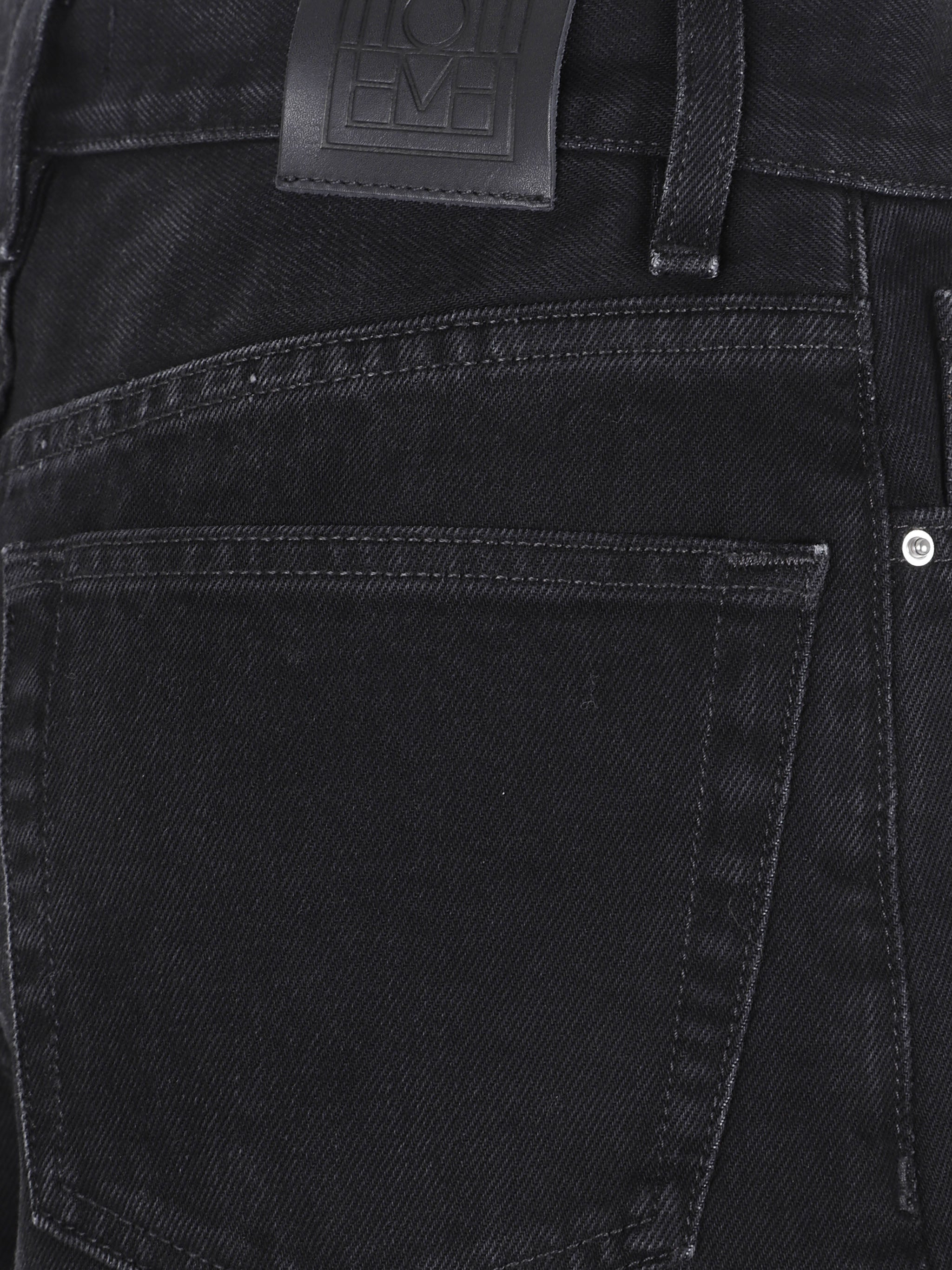 TOTEME Wide Leg Denim Jeans