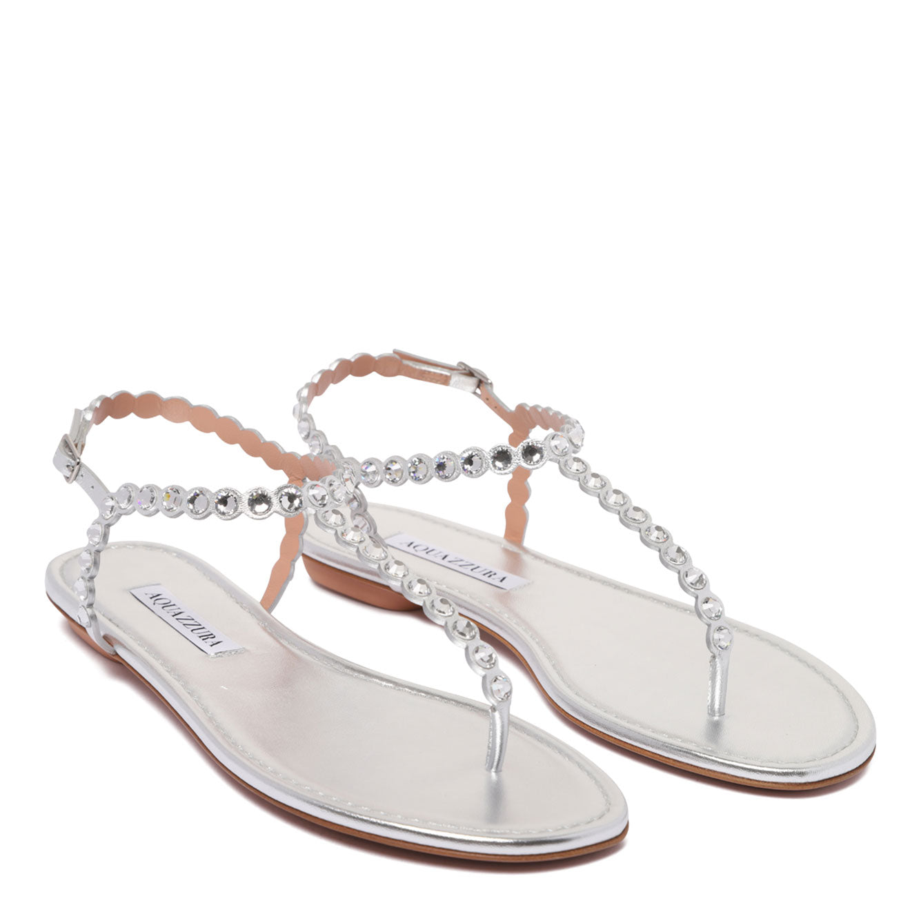 AQUAZZURA Lamb Leather Sandals for Women