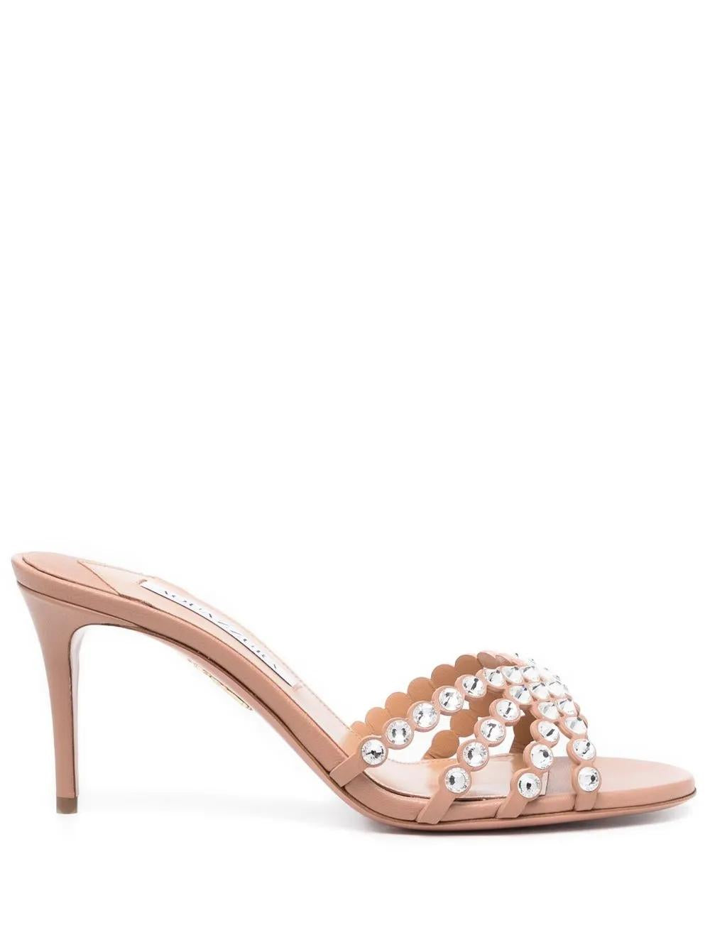 AQUAZZURA 75MM Stiletto Sandals