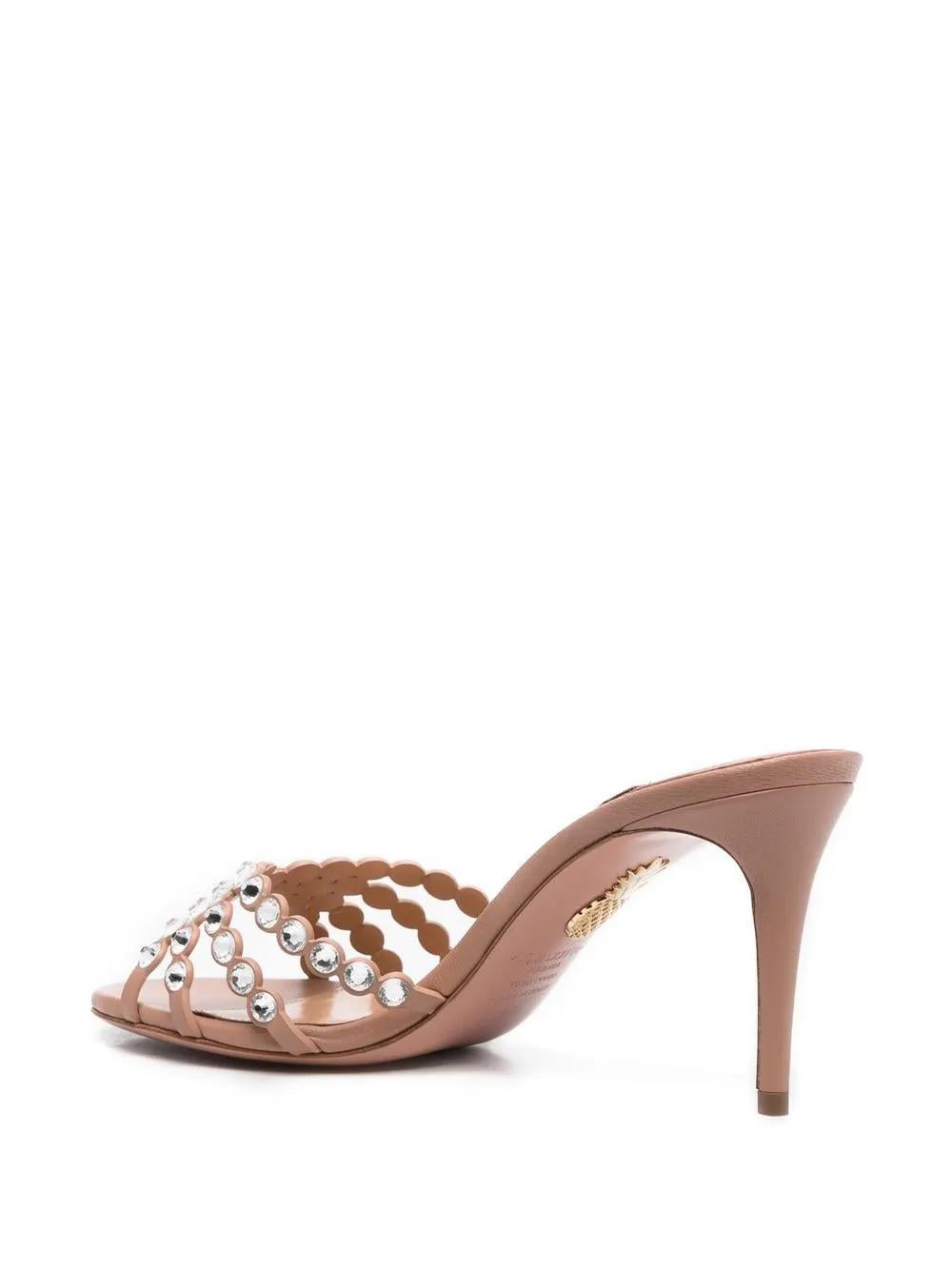 AQUAZZURA 75MM Stiletto Sandals