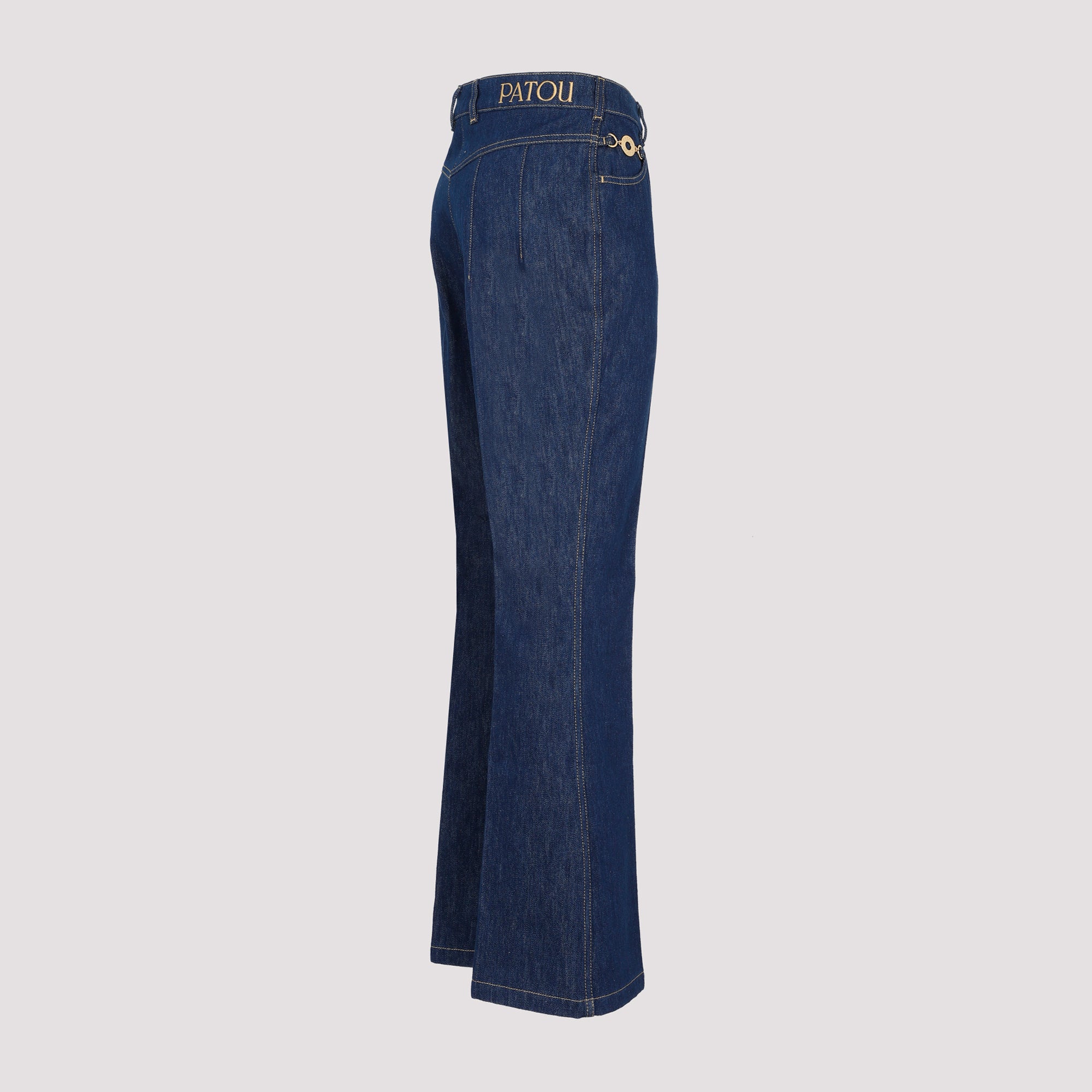 PATOU Flare Denim Trousers - Women’s Stylish Fit