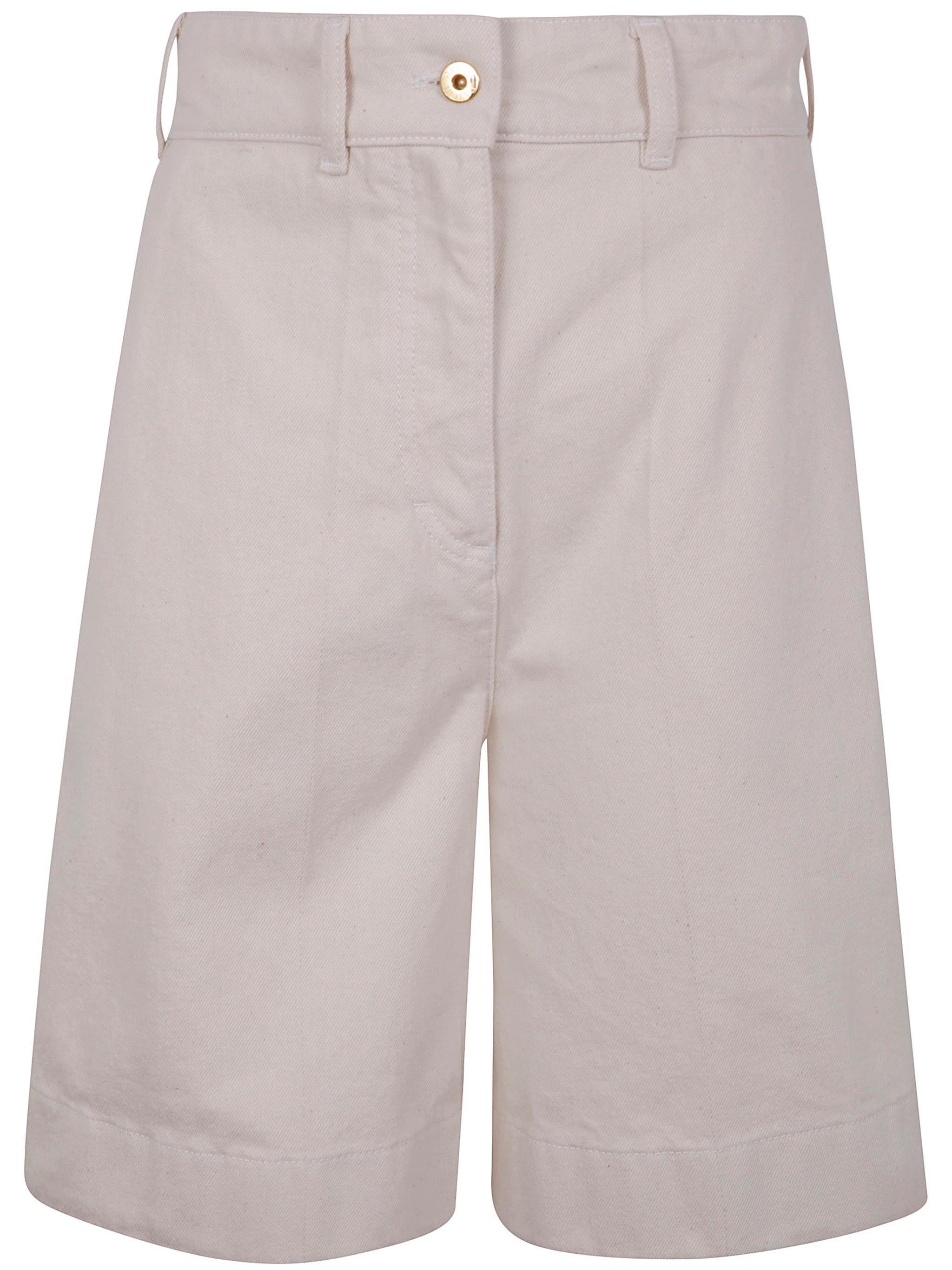 PATOU Cotton Mini Bermuda Shorts for Women