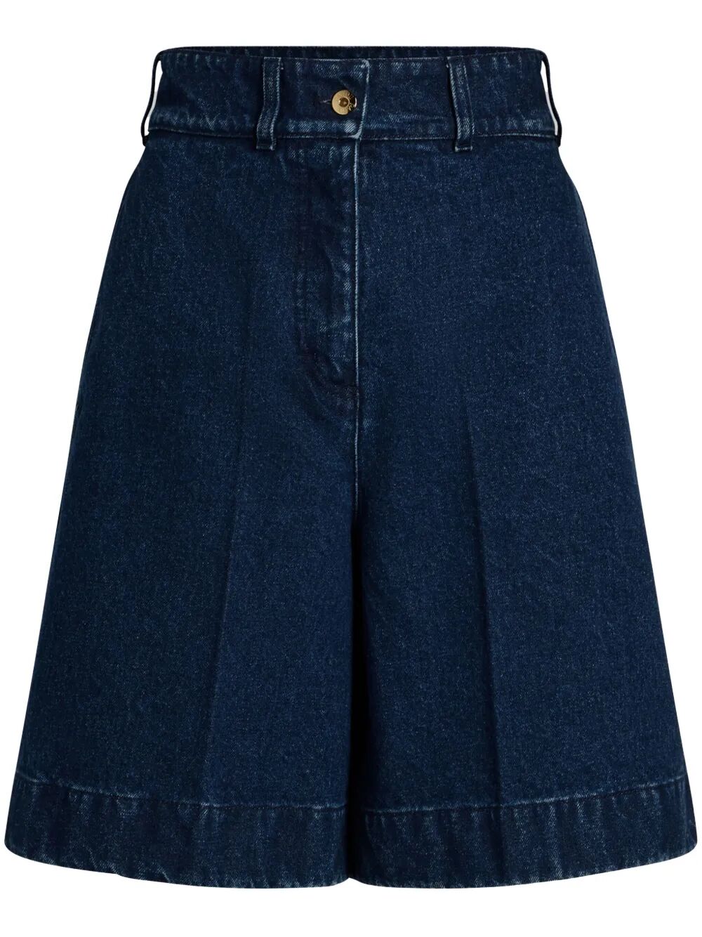 PATOU Stylish Denim Bermuda Shorts for Women - SS25