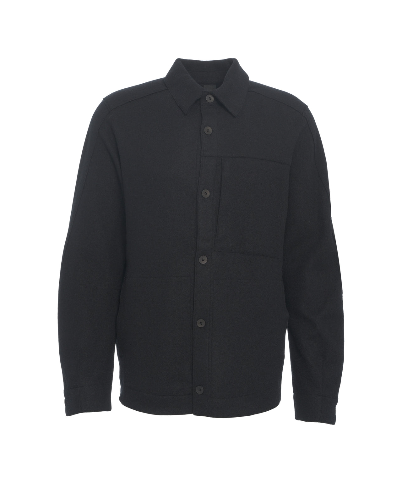 TRANSIT Premium Virgin Wool Overshirt