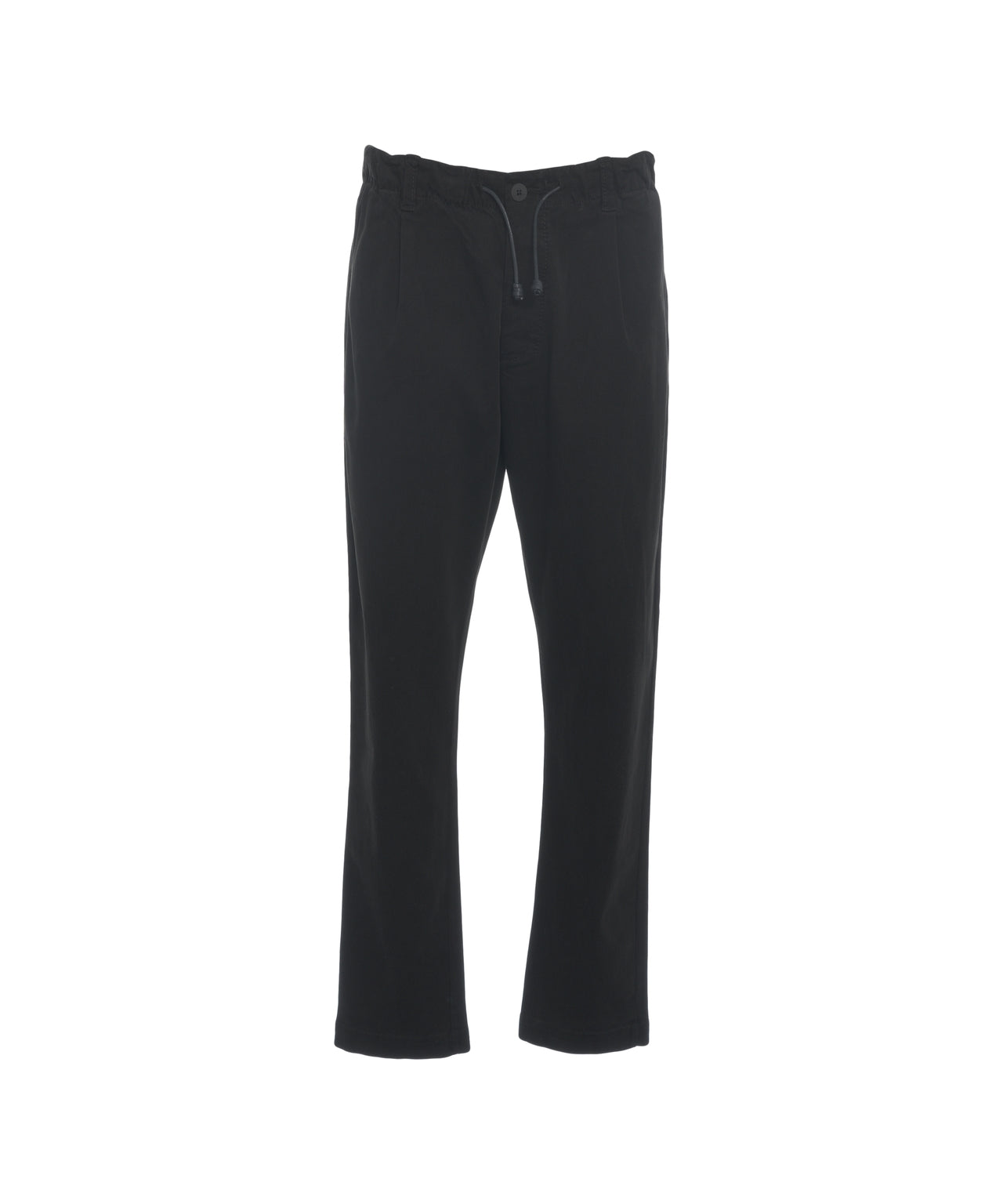 TRANSIT Relaxed Fit Trousers with Adjustable Drawstring Waist