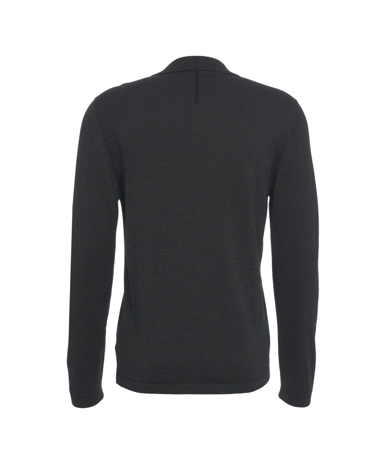 TRANSIT Elegant Long-Sleeve Polo in Premium Wool Blend