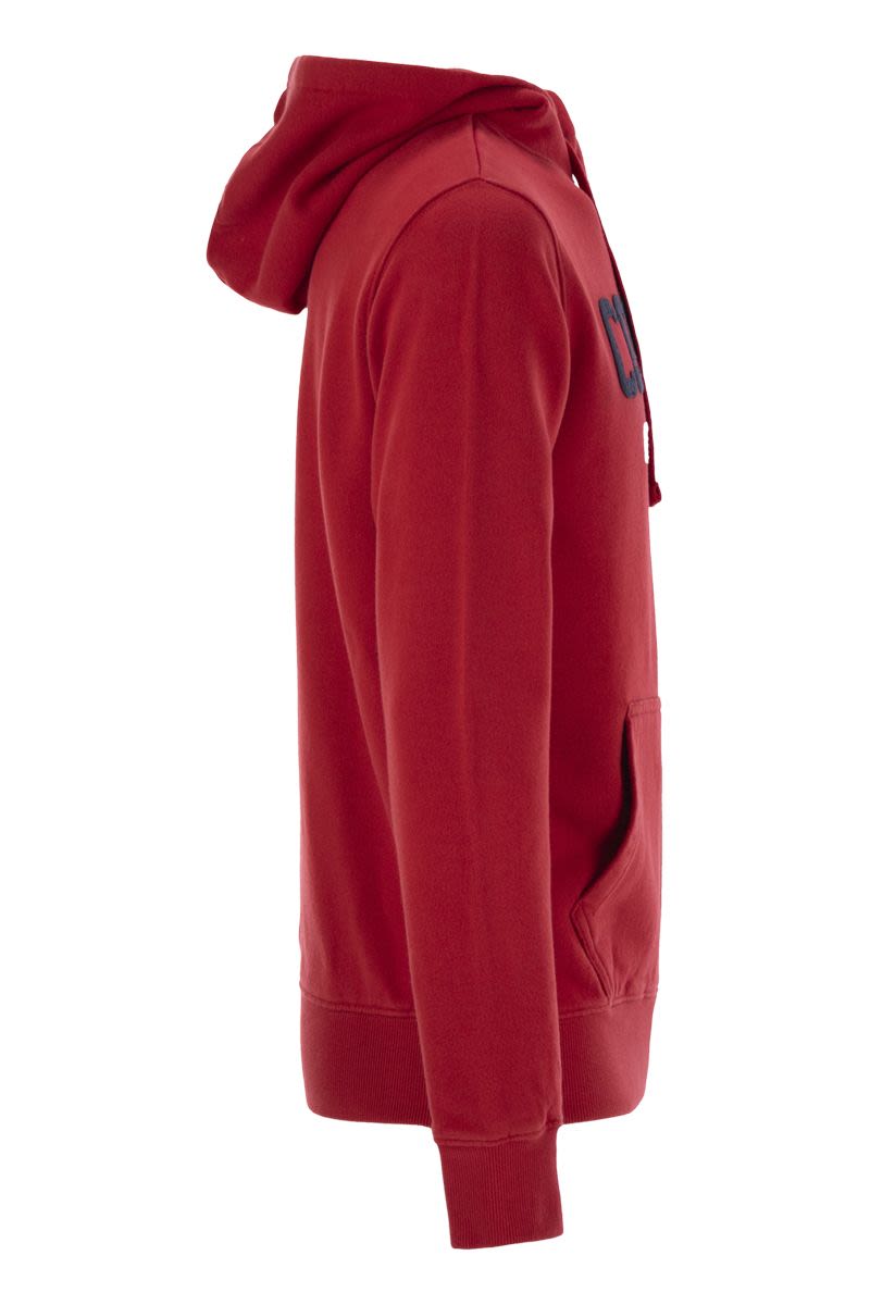 MC2 SAINT BARTH Men's Tribeca Sweatshirt with Apres Ski Club Logo