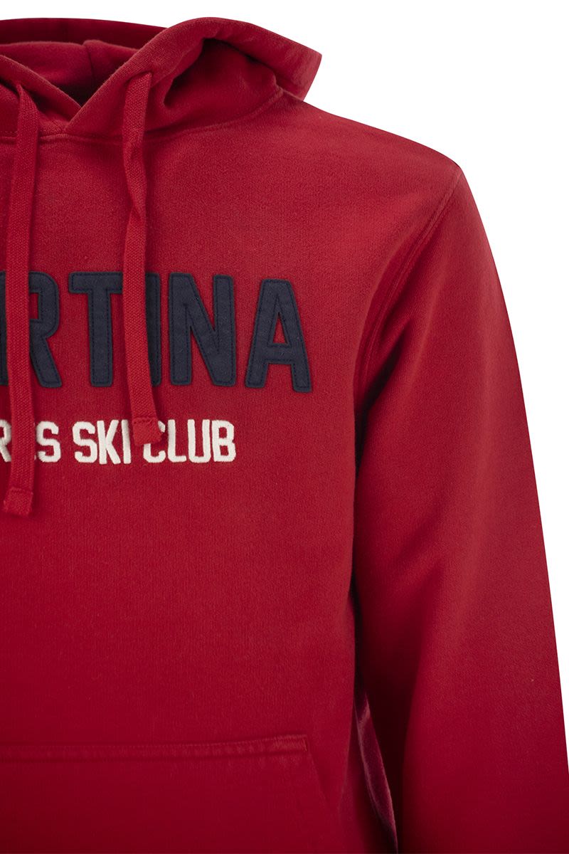 MC2 SAINT BARTH Men's Tribeca Sweatshirt with Apres Ski Club Logo