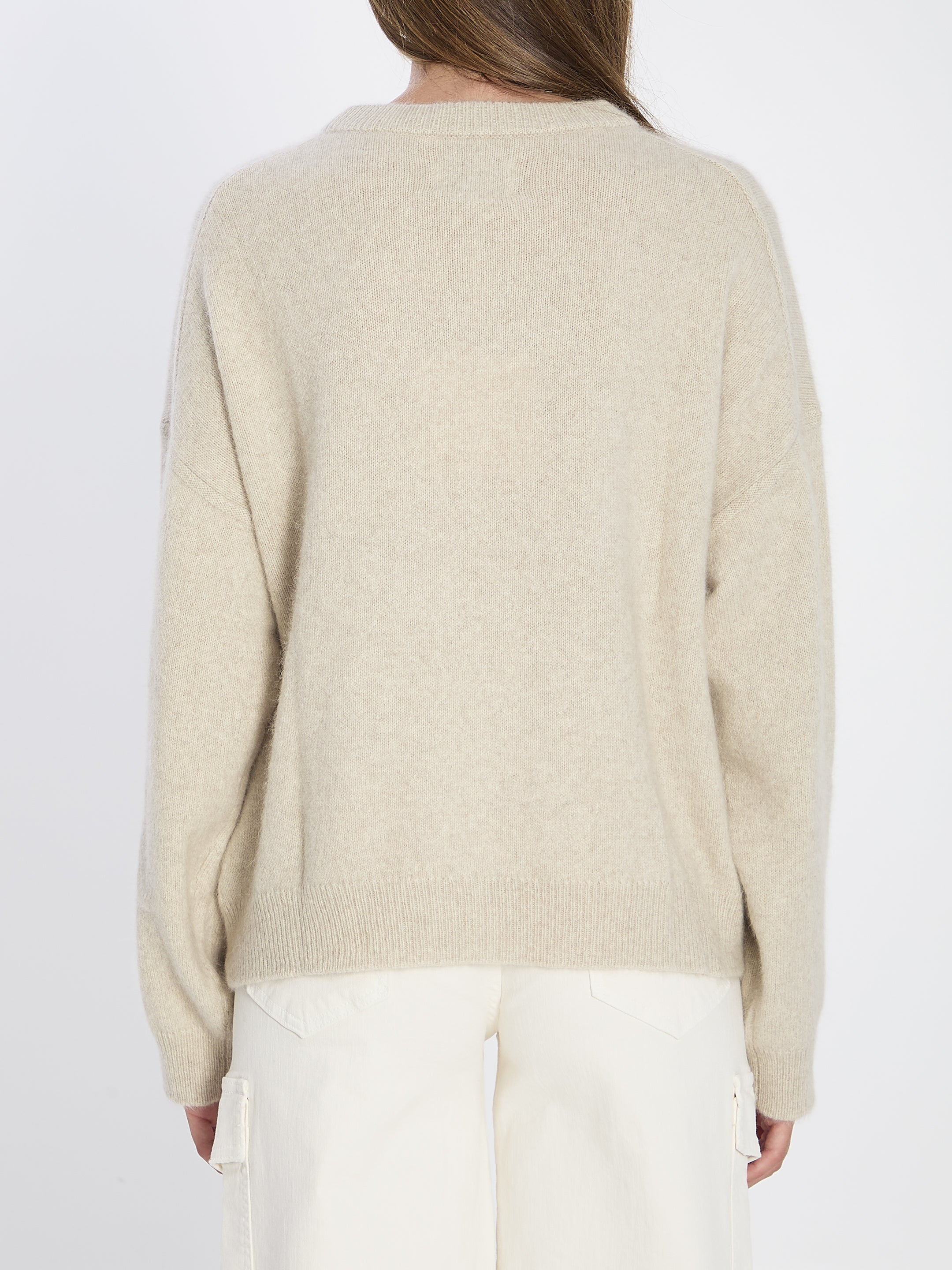 LOULOU DE SAISON Tristan Crew Neck Sweater - Relaxed Fit