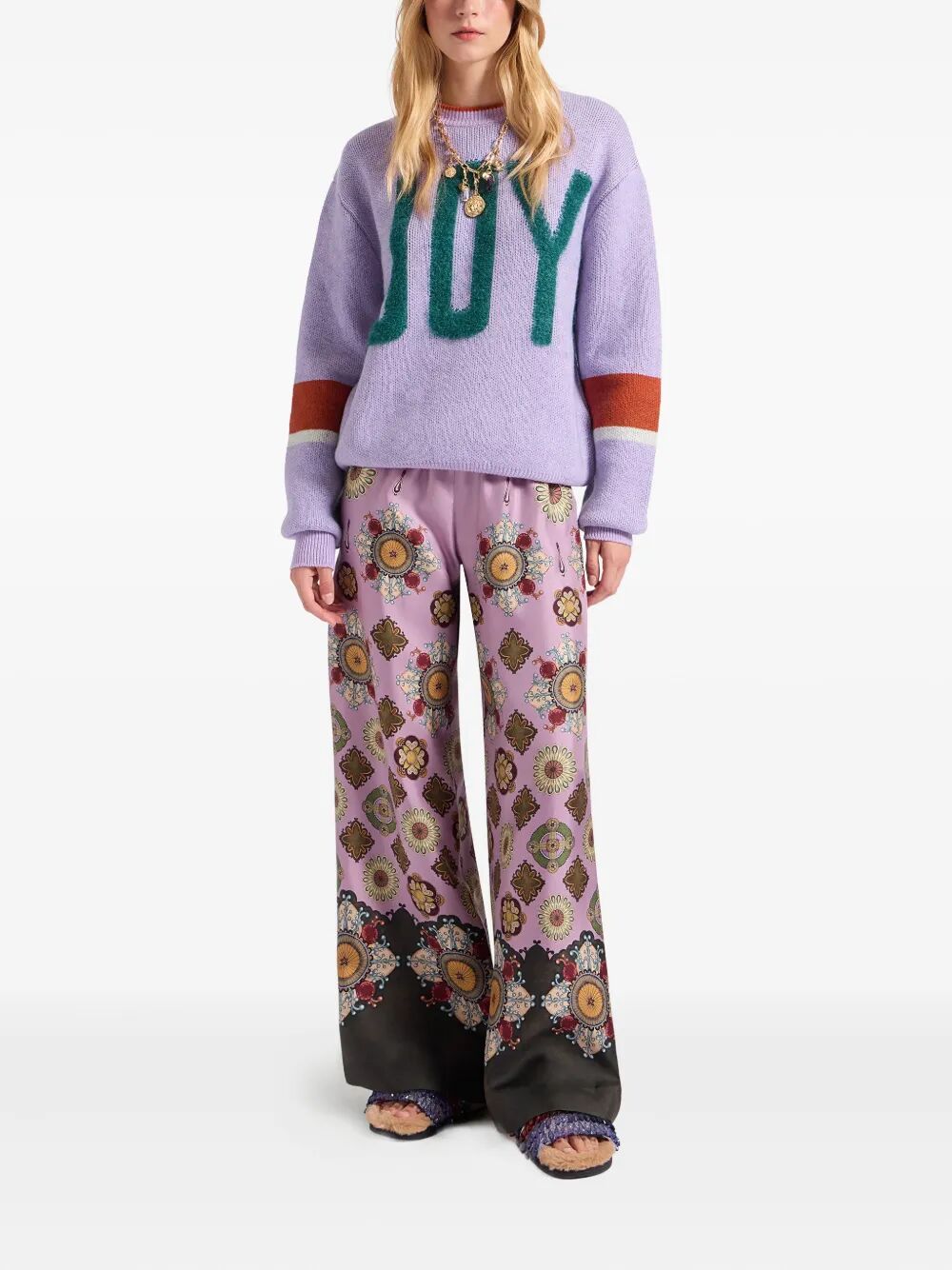 LA DOUBLE J Palazzo Pants for Women - Versatile Elegance