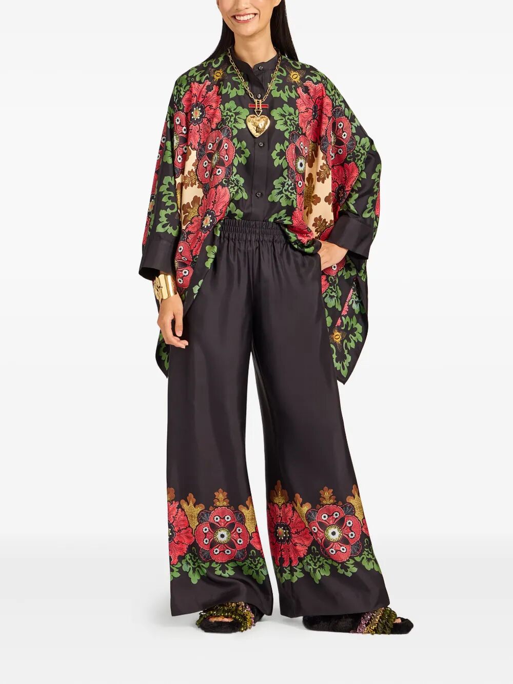 LA DOUBLE J Palazzo Pants for Women - Elegant and Effortless