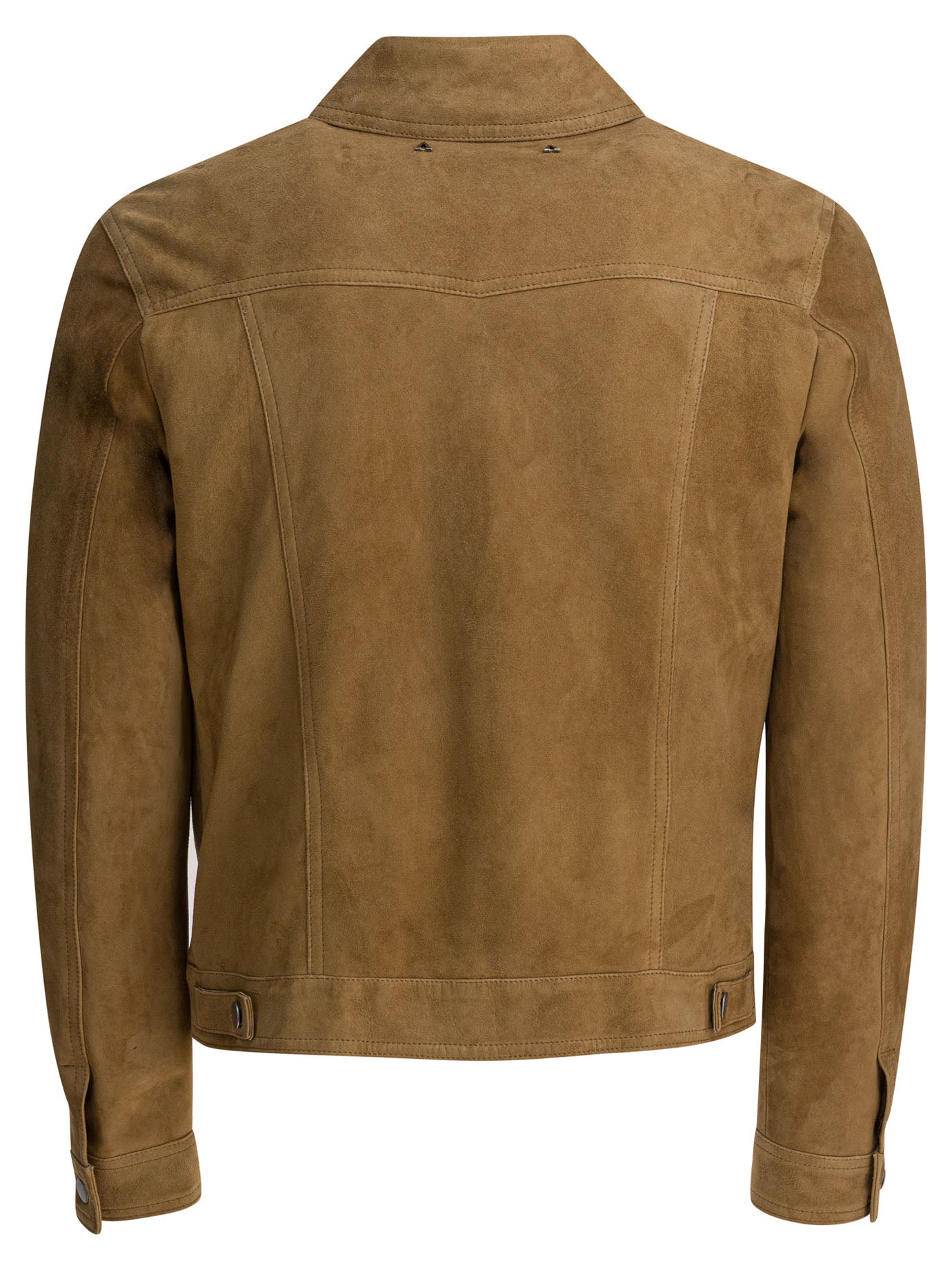 ALTUM Suede Trucker Jacket for Men