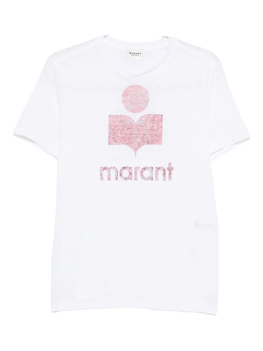 ISABEL MARANT ETOILE Linen Logo T-Shirt