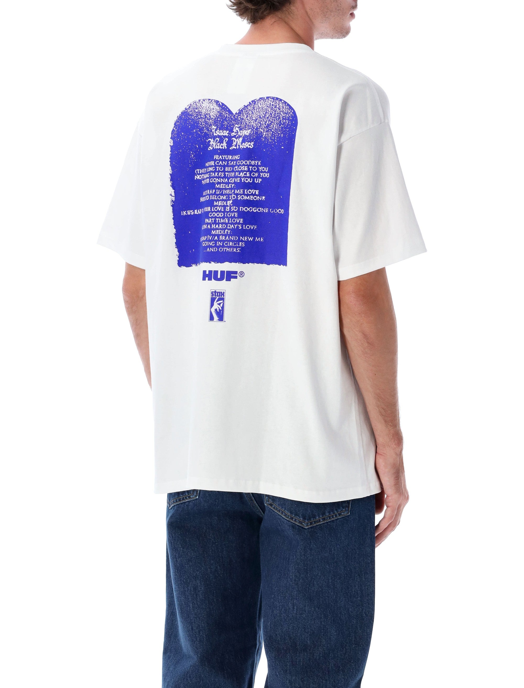 HUF Heavyweight Black Moses T-Shirt - Size L