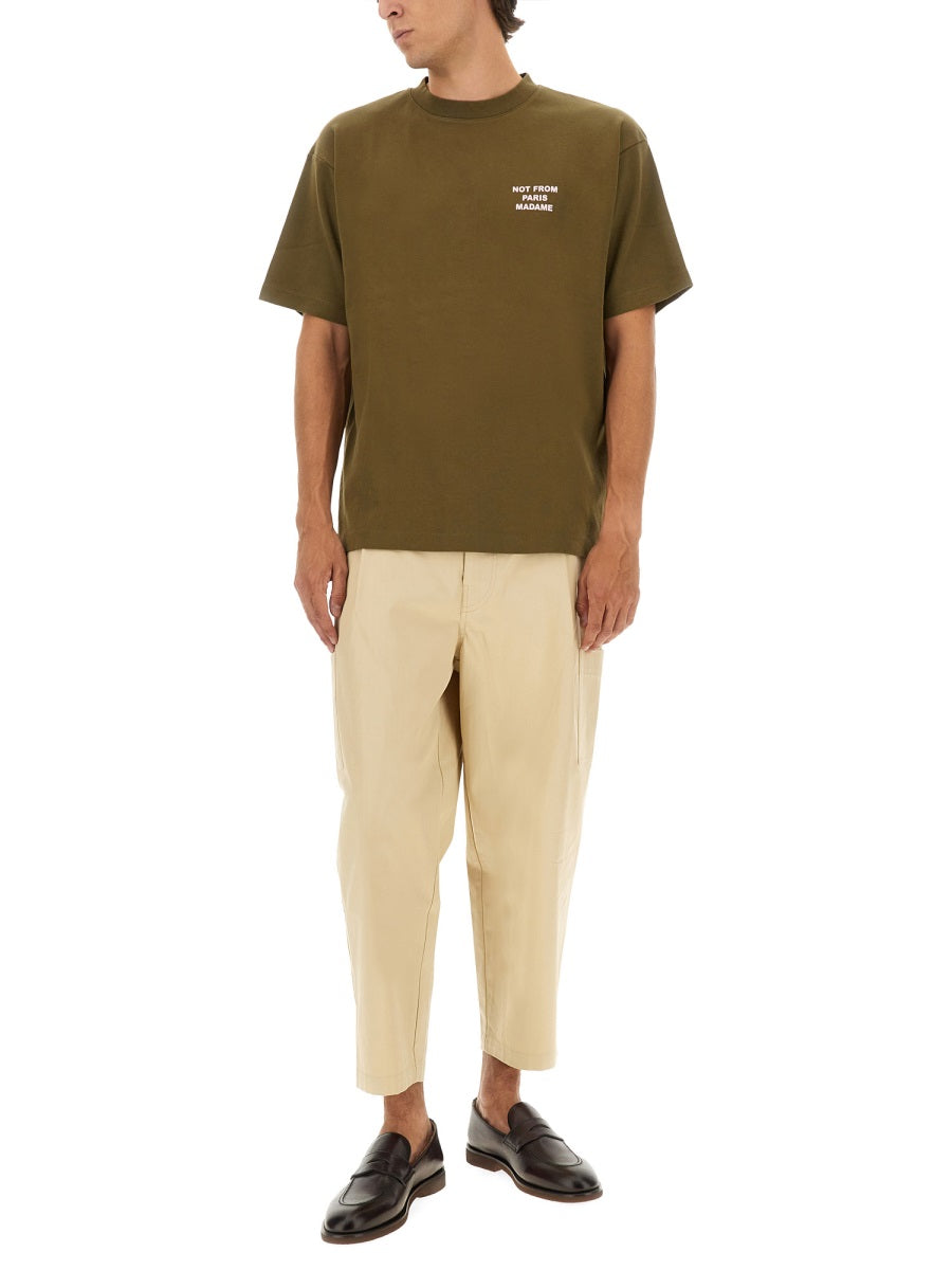 DRÔLE DE MONSIEUR Cotton T-Shirt - Size L