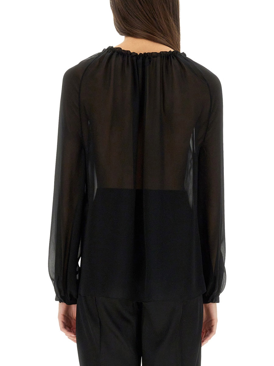 TOM FORD Silk Button-Down Shirt - Size 38 IT