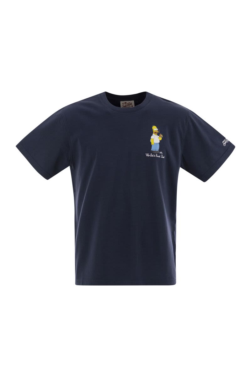 MC2 SAINT BARTH Iconic Men's T-Shirt with Chest Print