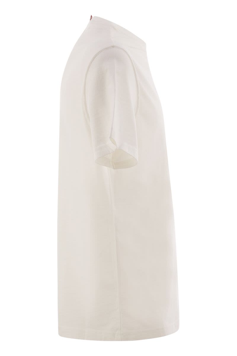 MC2 SAINT BARTH Men's Iconic T-Shirt with Bold Chest Print